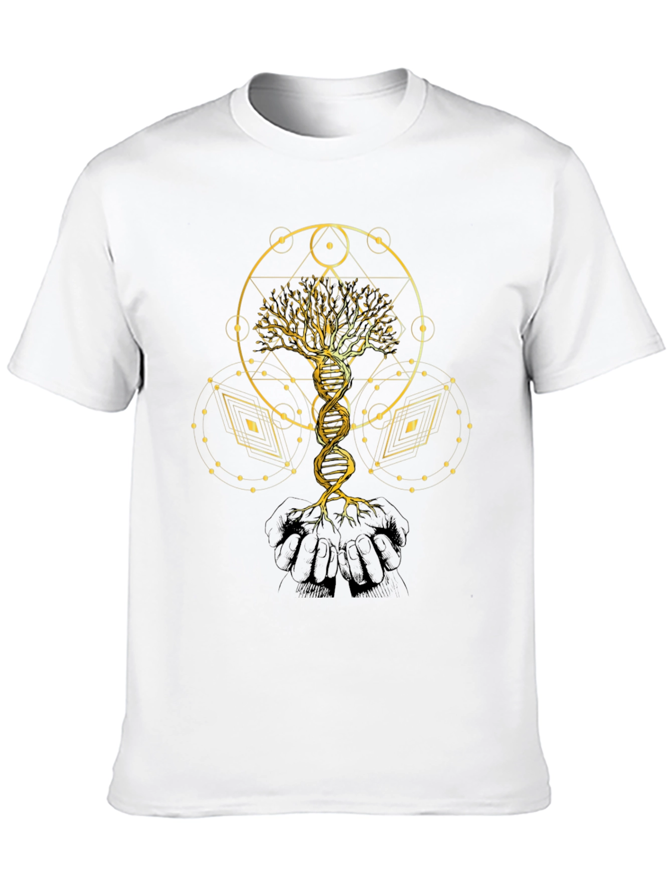 Golden Tree of Life DNA T-Shirt