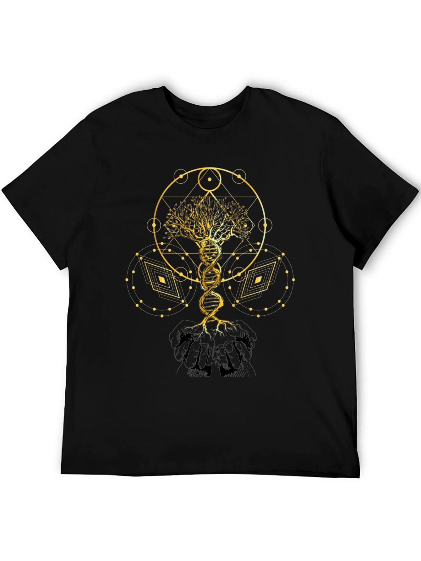 Golden Tree of Life DNA T-Shirt