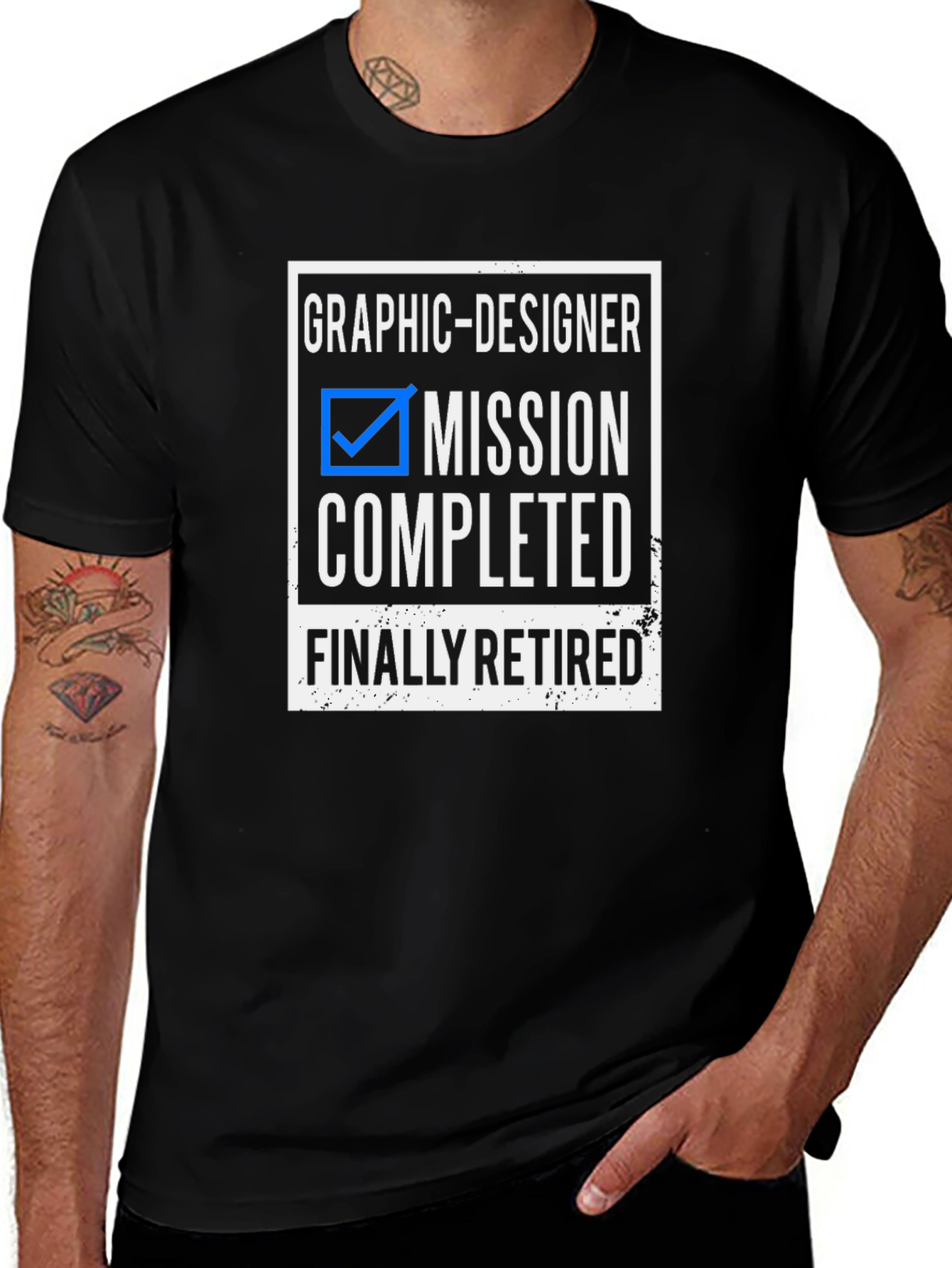 Graphic Designer Mission Completed T-Shirt