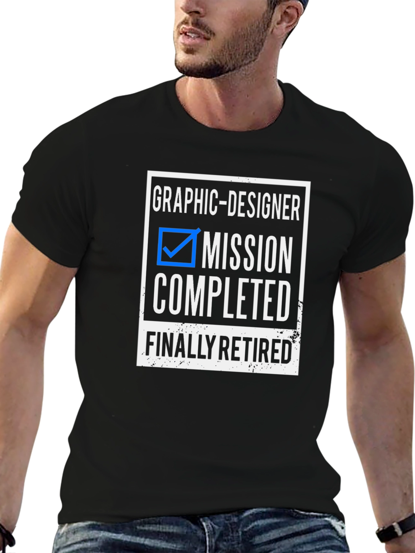 Graphic Designer Mission Completed T-Shirt