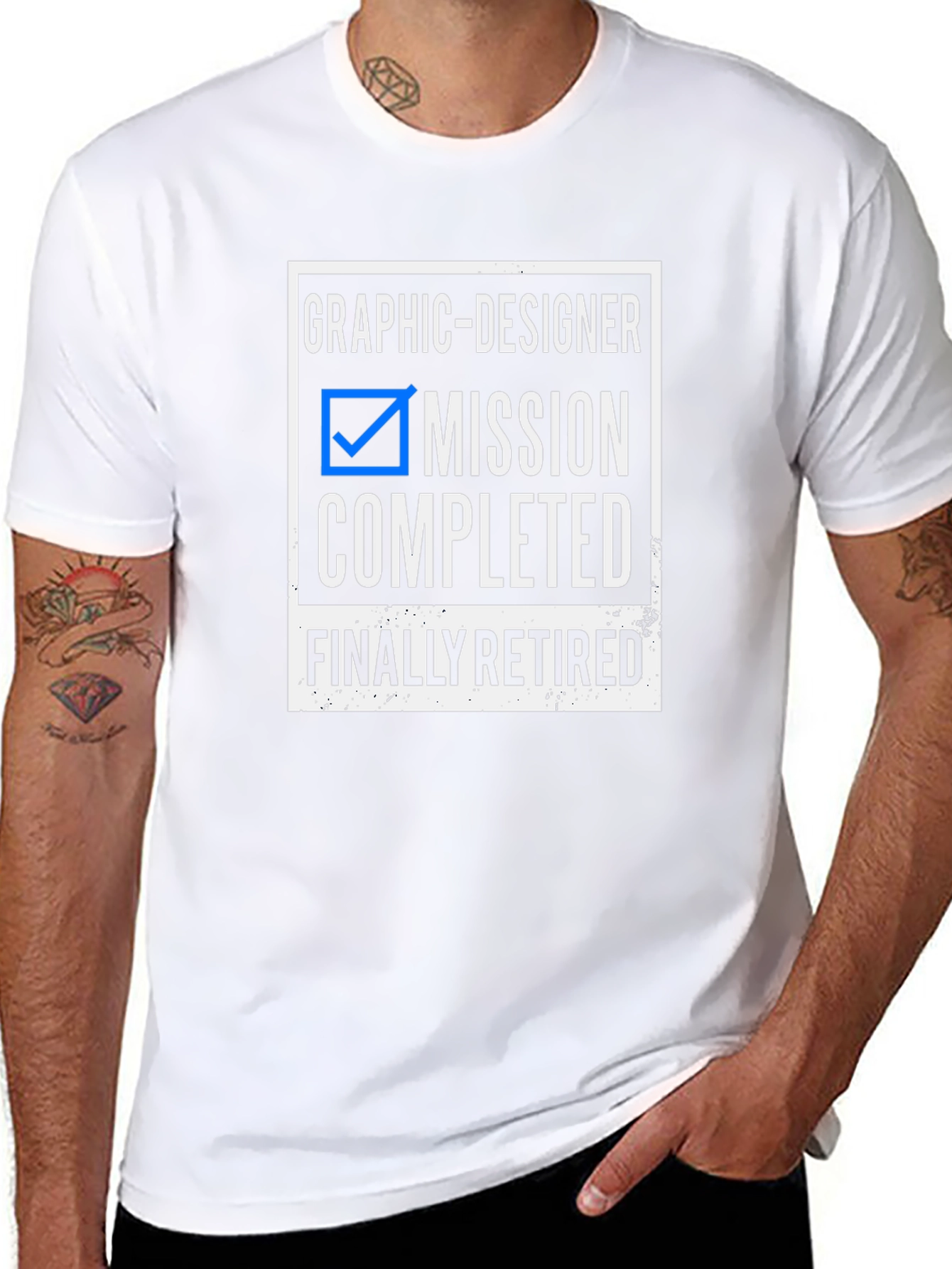 Graphic Designer Mission Completed T-Shirt