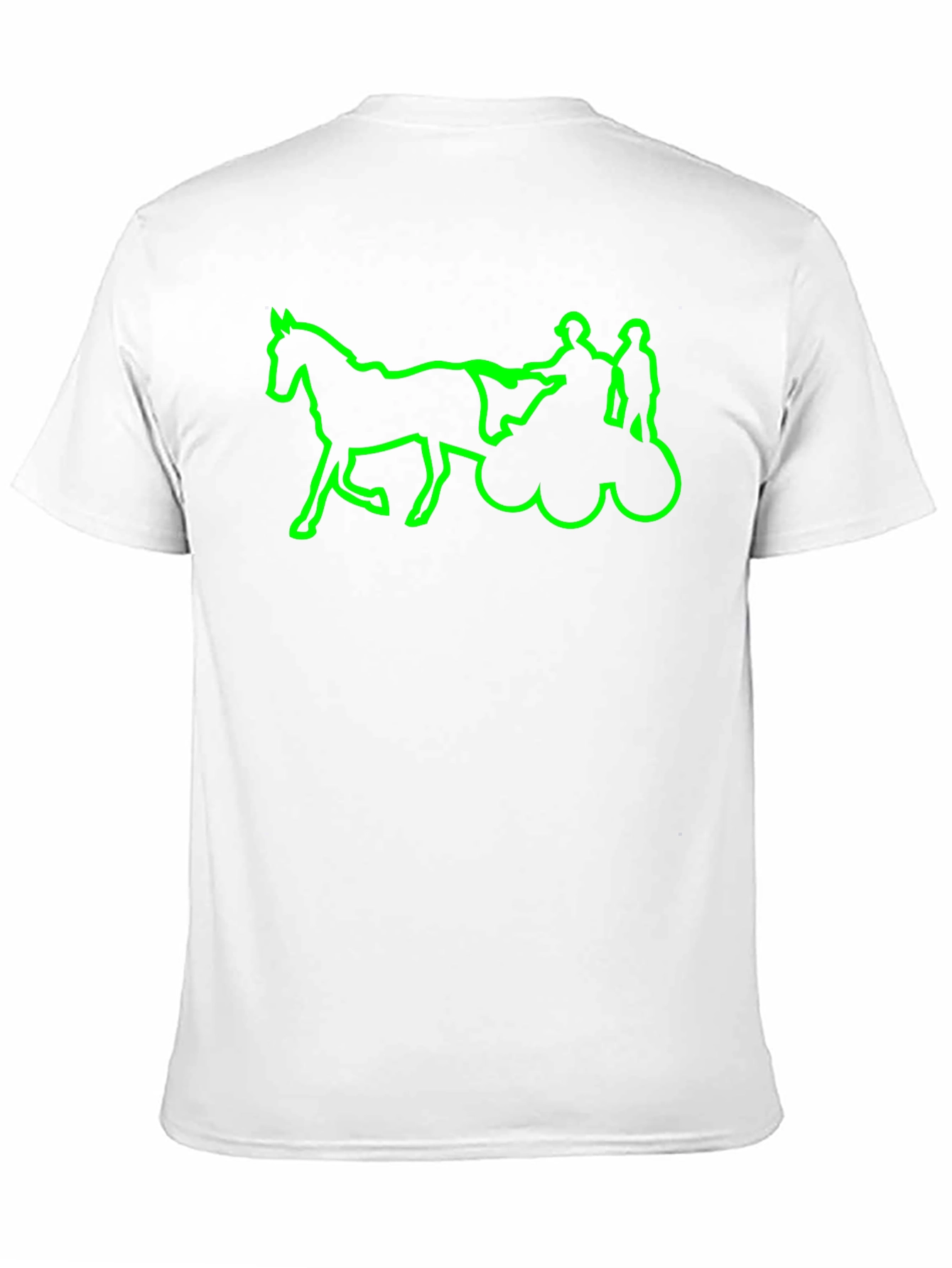 Green Horse & Carriage T-Shirt