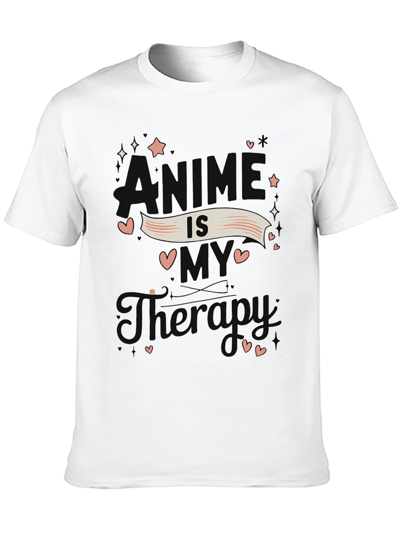 Anime Is My Therapy Graphic Tee