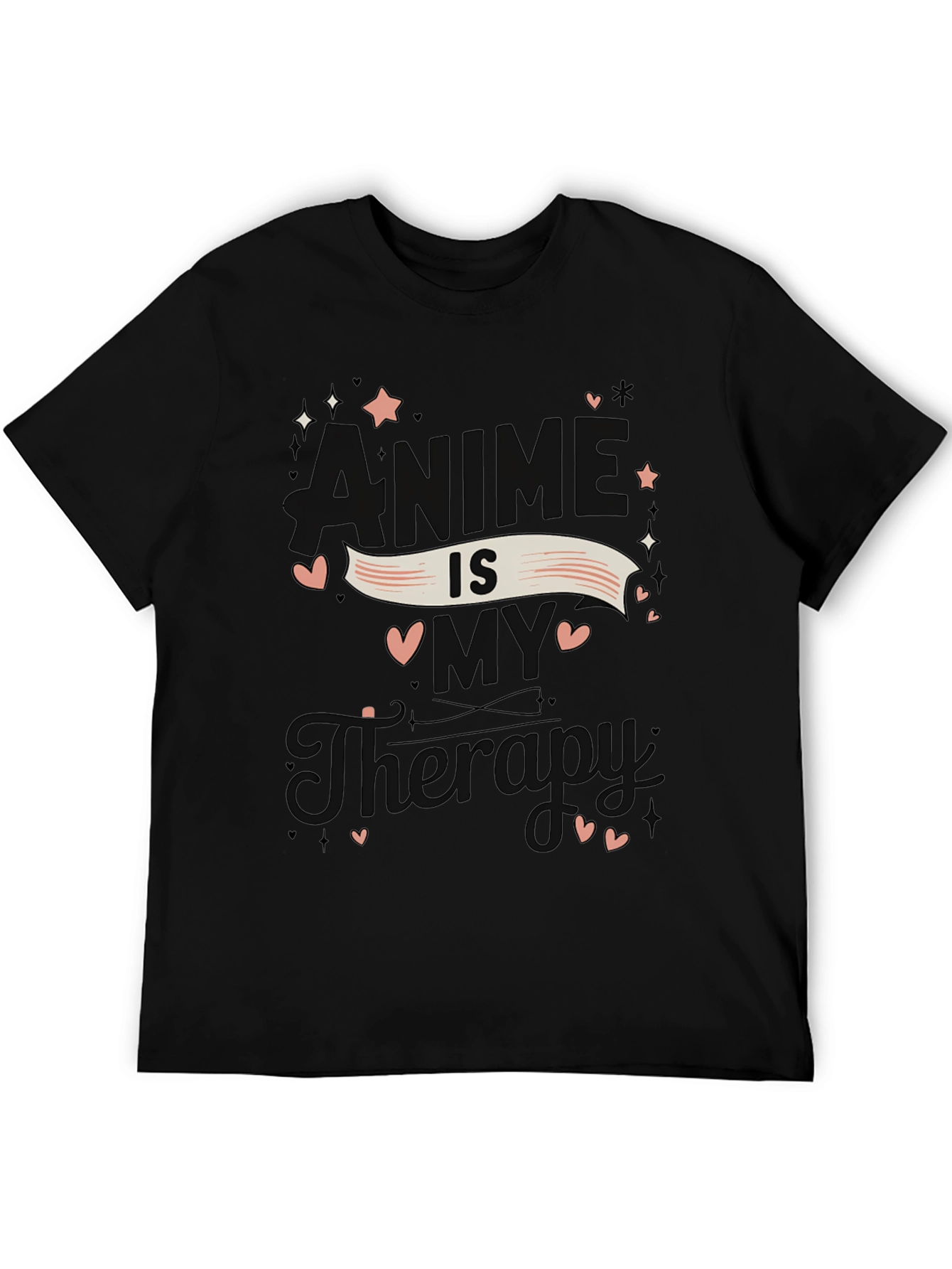 Anime Is My Therapy Graphic Tee