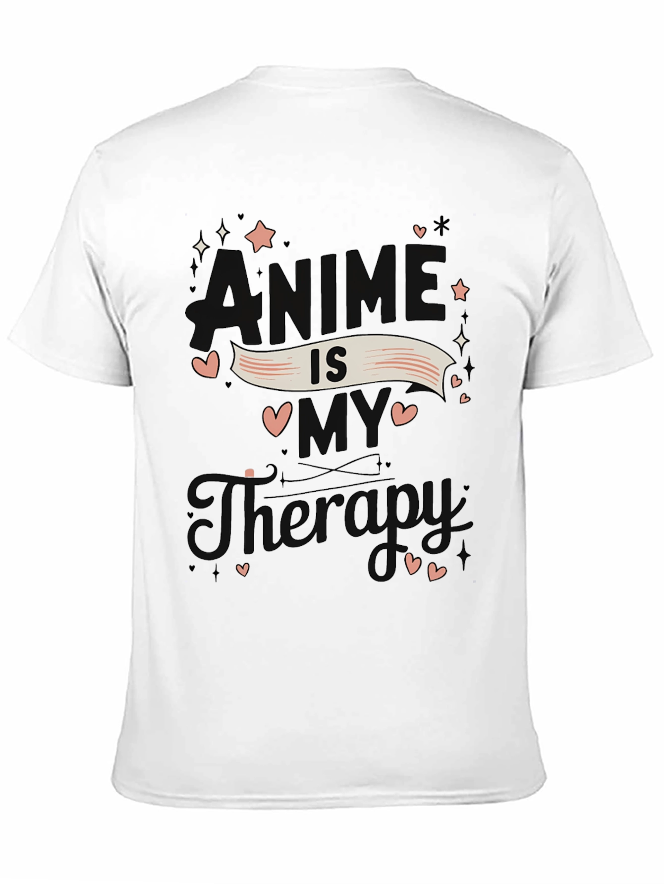 Anime Is My Therapy Graphic Tee