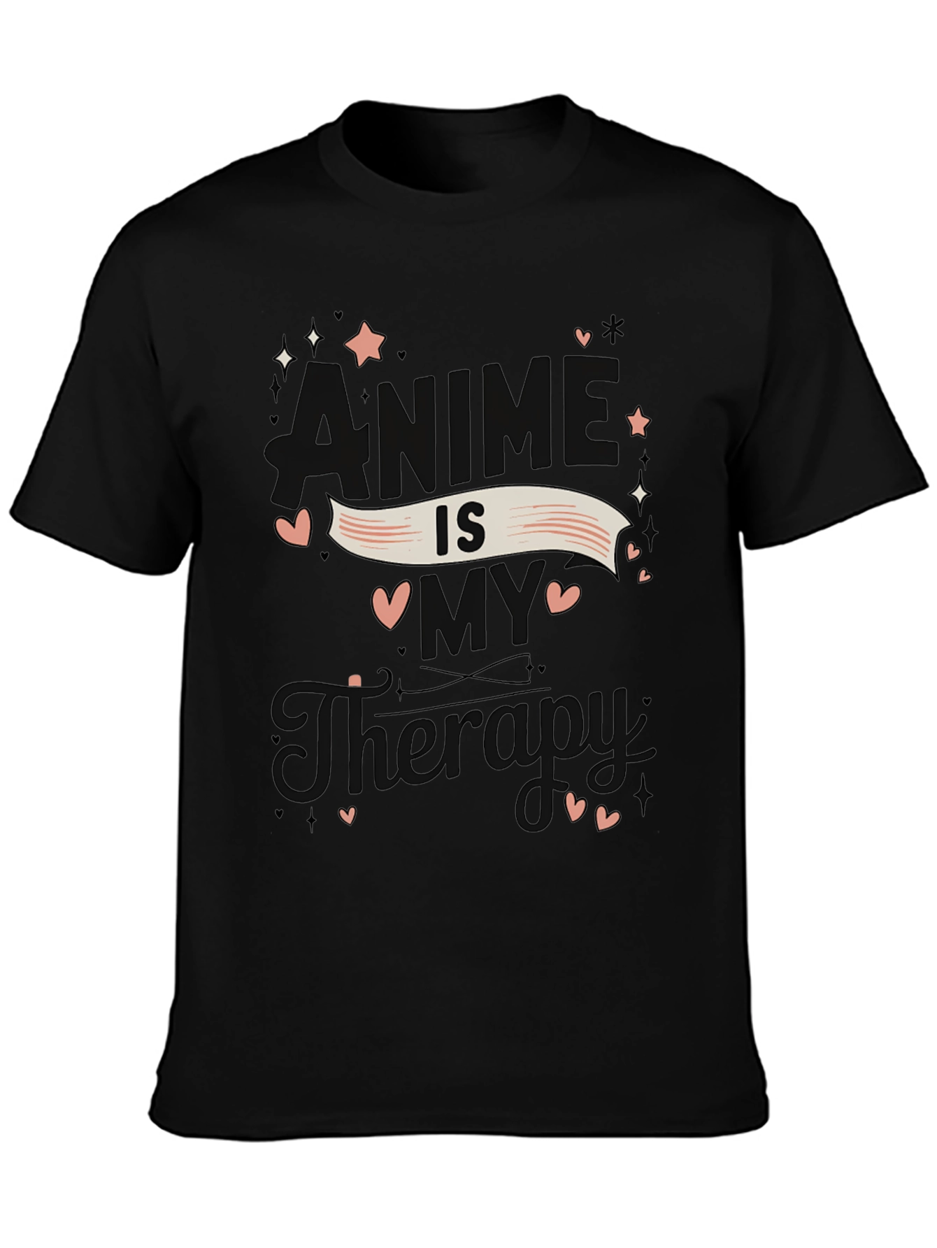 Anime Is My Therapy Graphic Tee