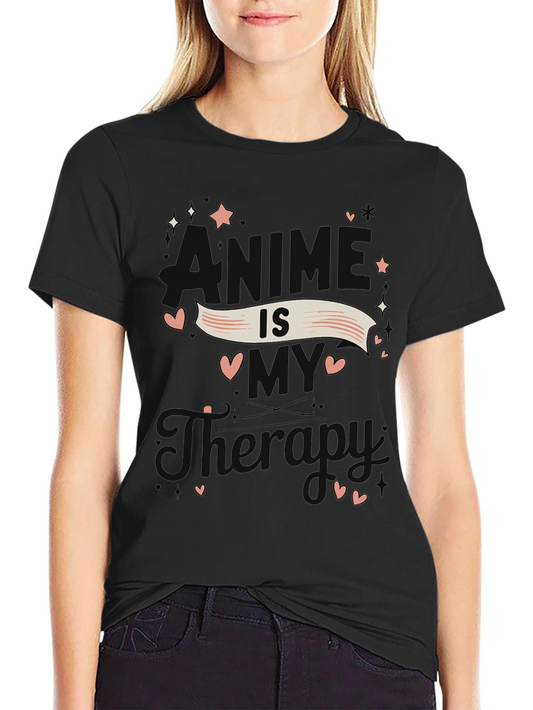 Anime Is My Therapy Graphic Tee