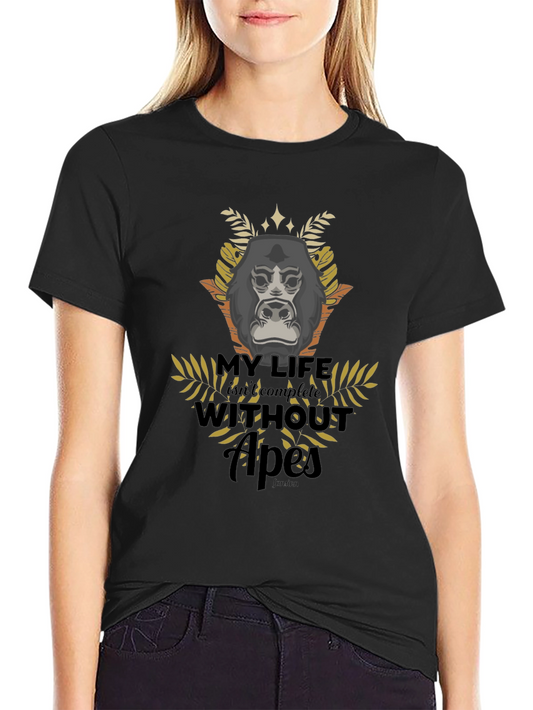 Apes Graphic T-Shirt - Black