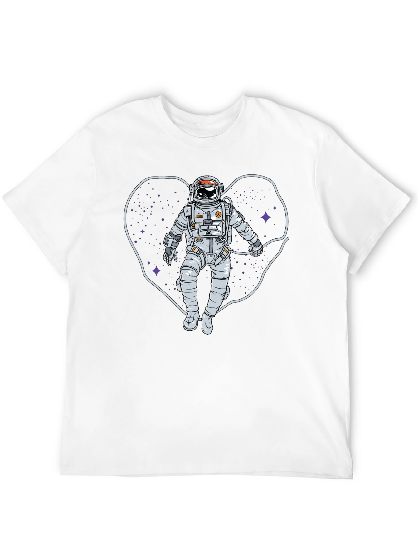 Astronaut Heart Space T-Shirt