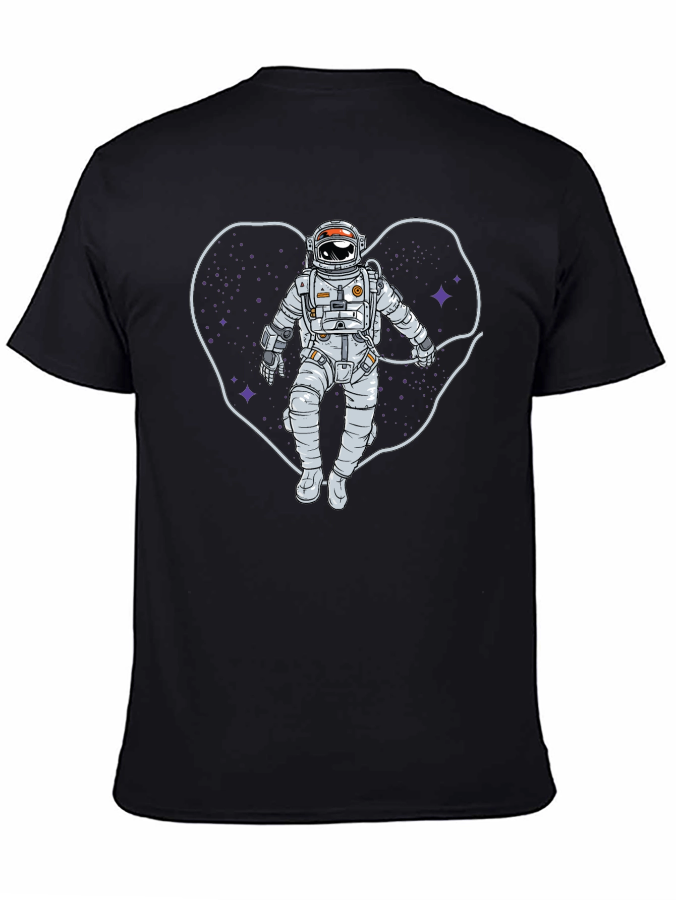Astronaut Heart Space T-Shirt