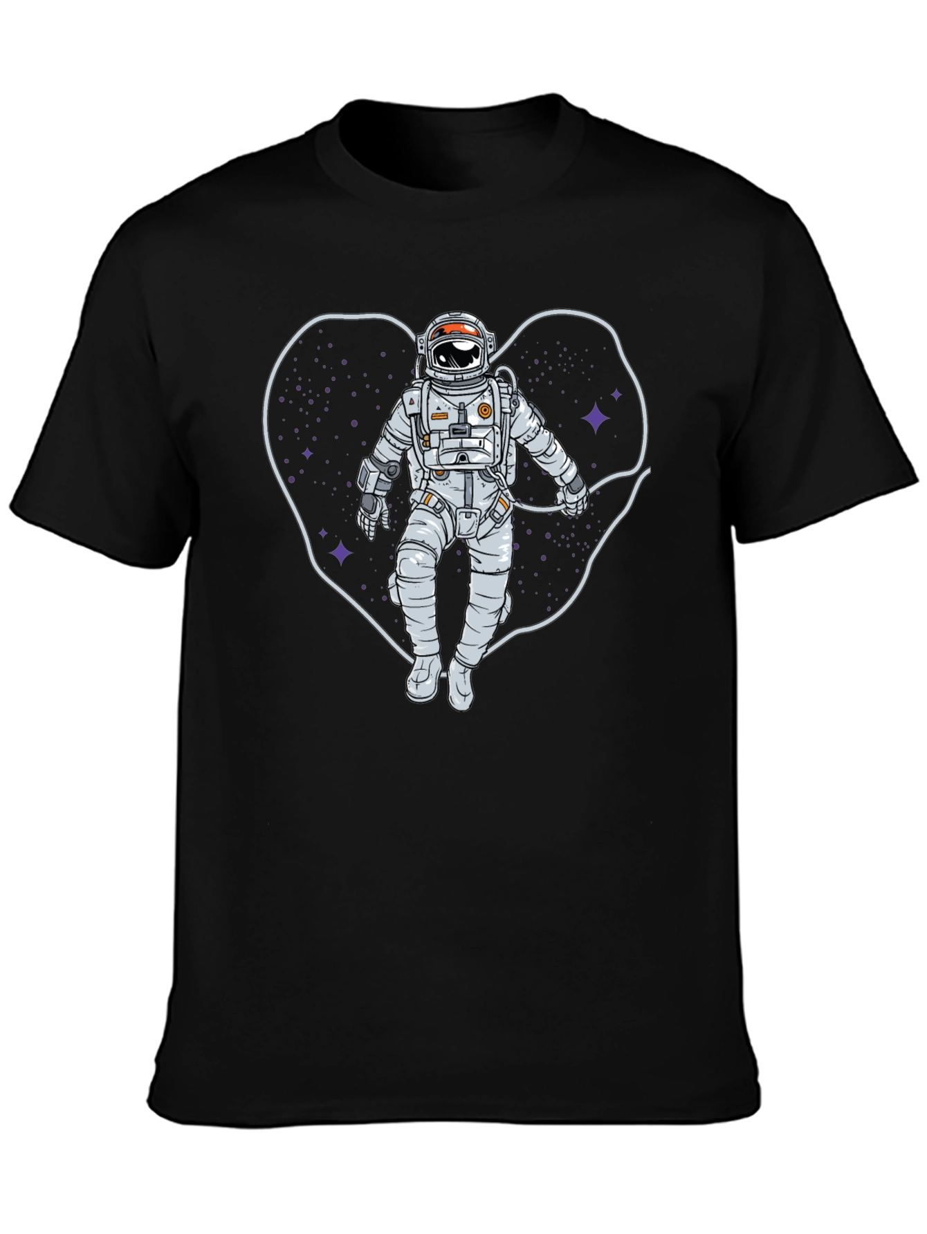 Astronaut Heart Space T-Shirt