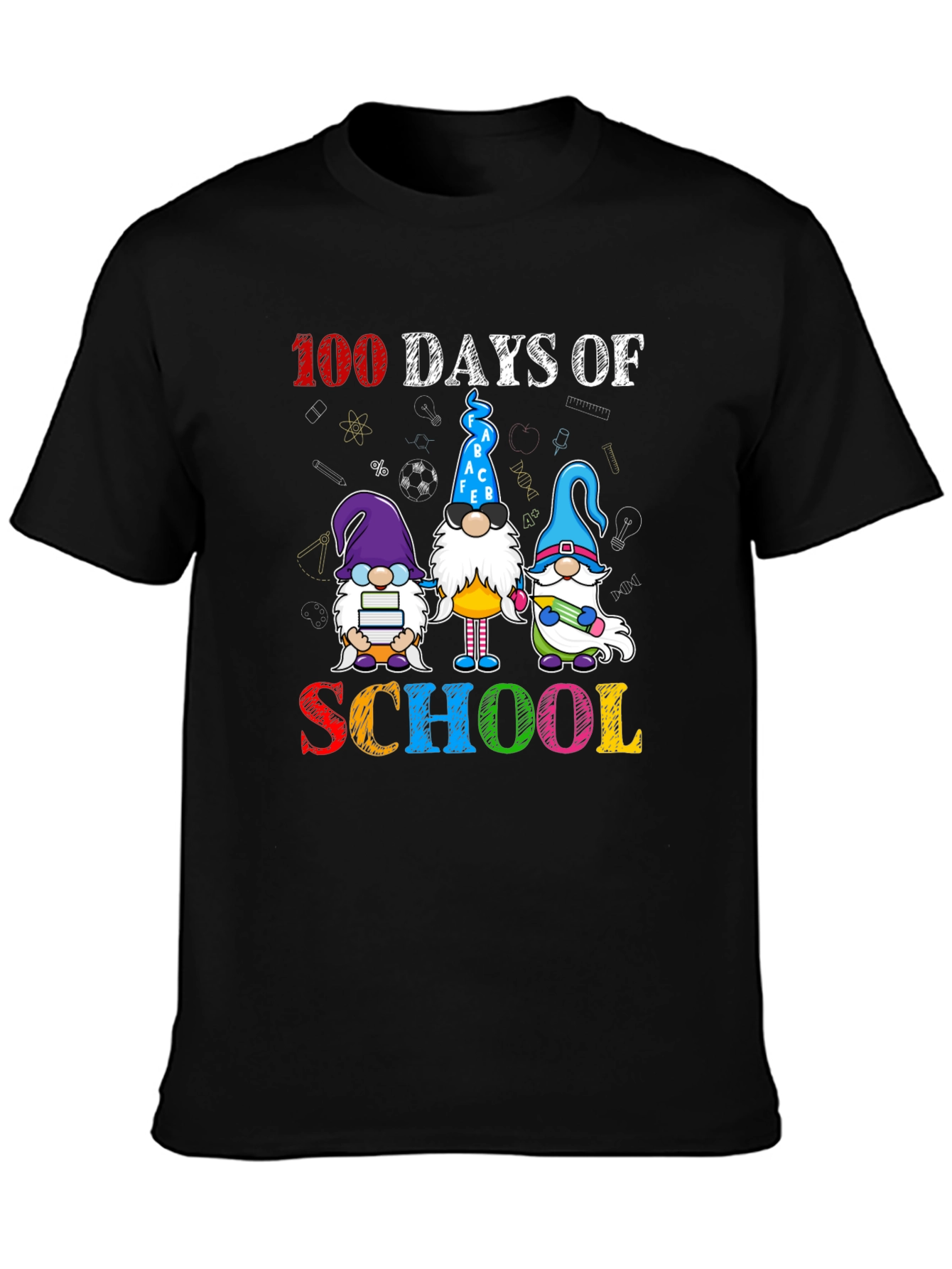 100 Days of School Gnome T-Shirt