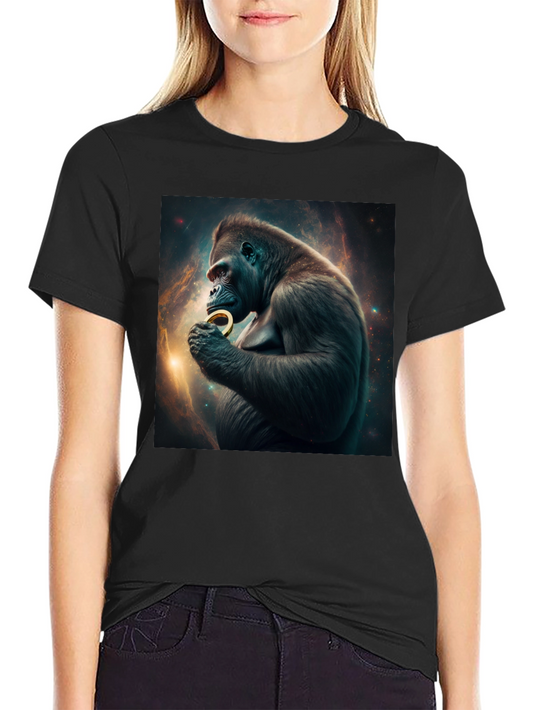 Gorilla Astronaut T-Shirt - Cool Space Ape Design