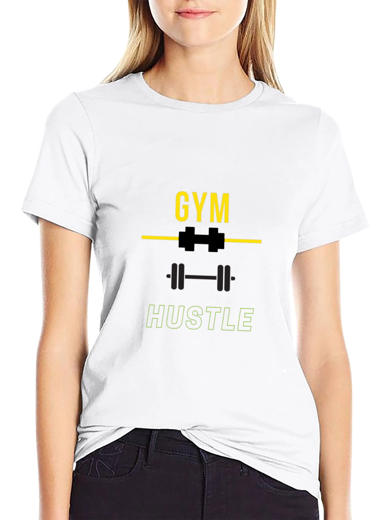 Gym Hustle Black T-Shirt
