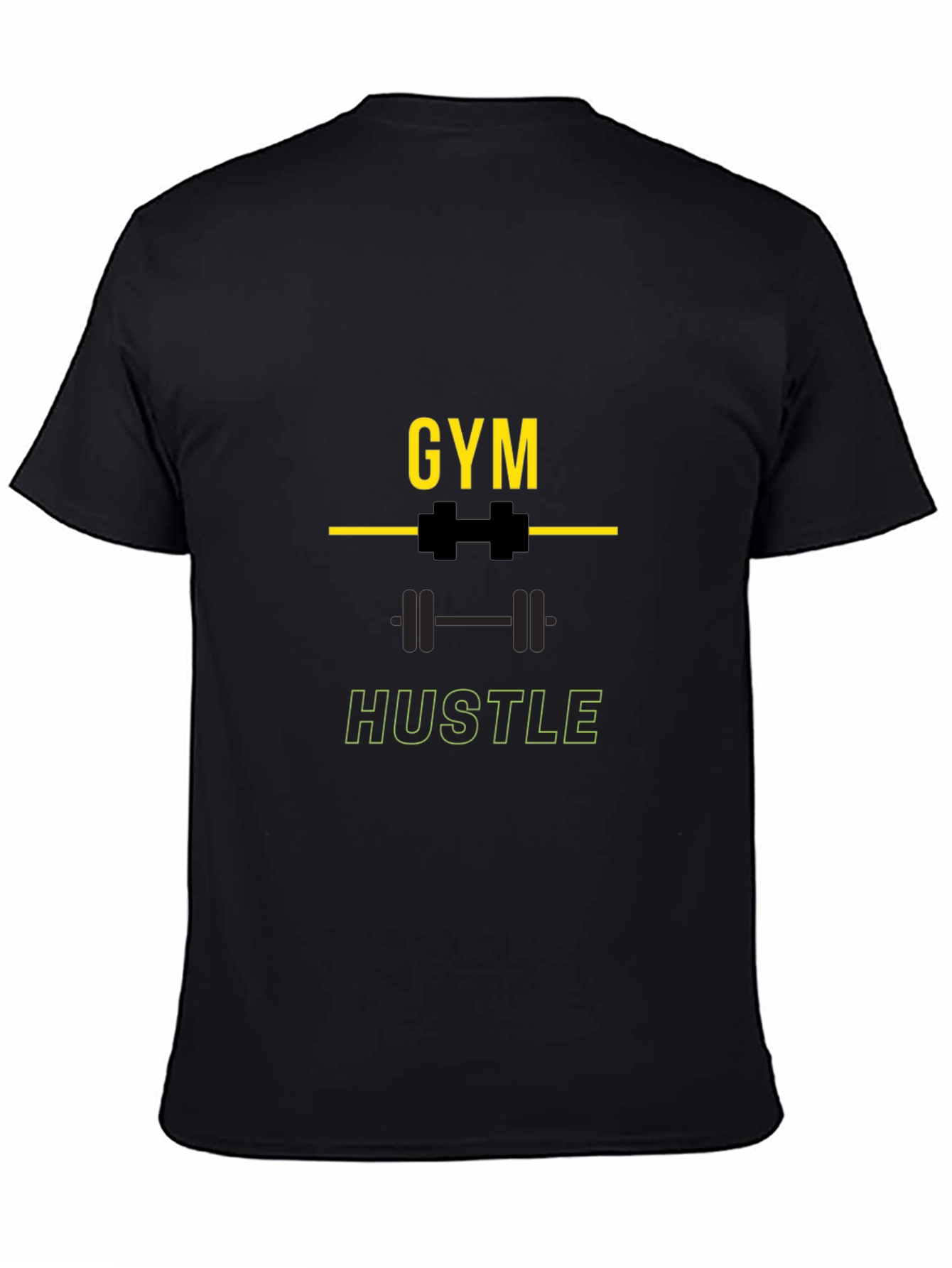 Gym Hustle Black T-Shirt