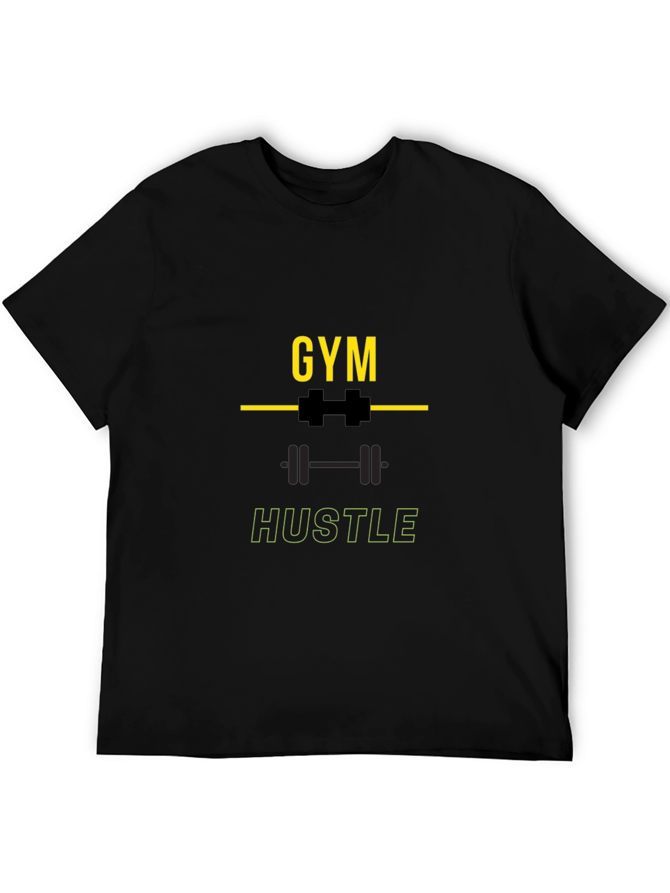 Gym Hustle Black T-Shirt