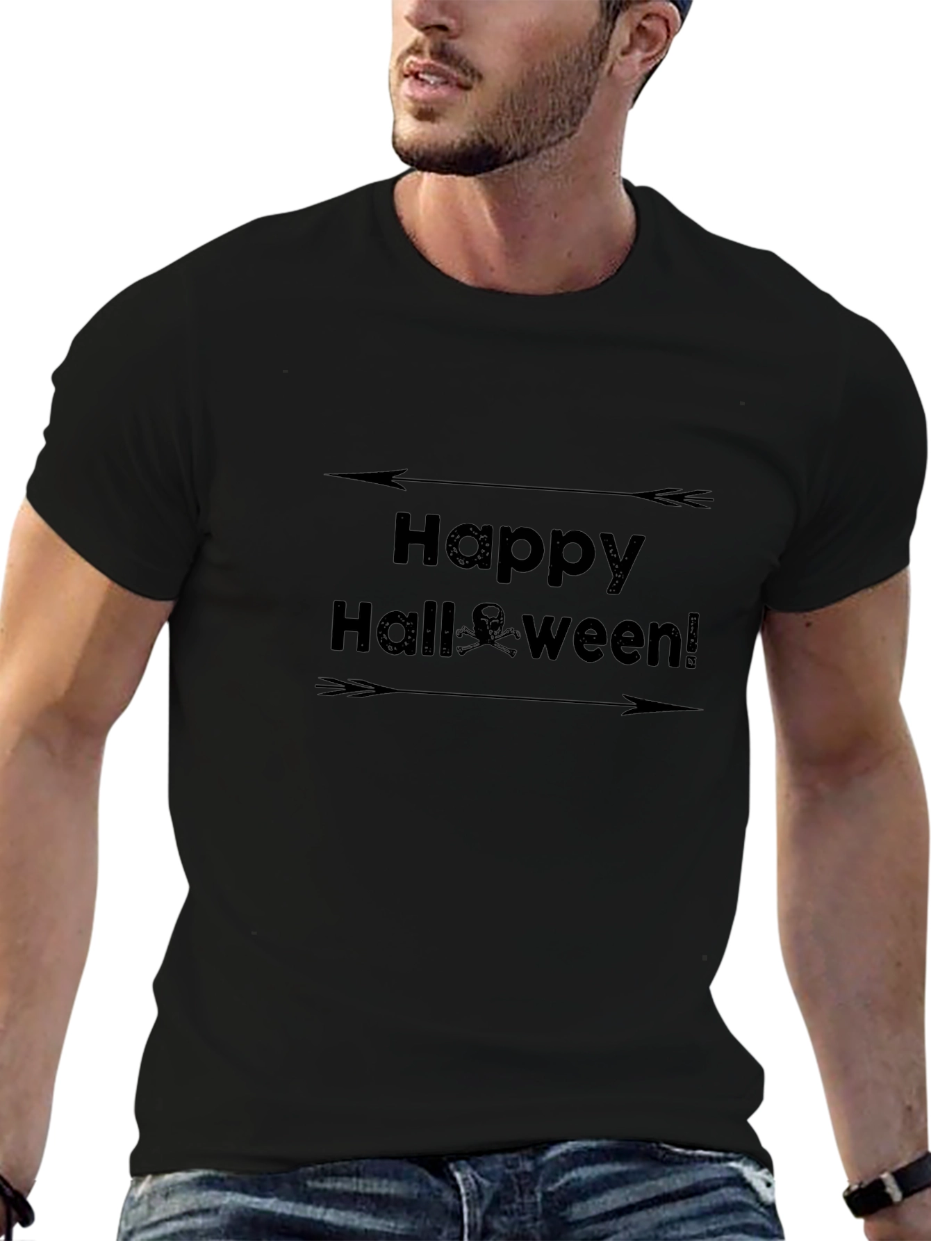 Happy Halloween Graphic T-Shirt Spooky Season Tee