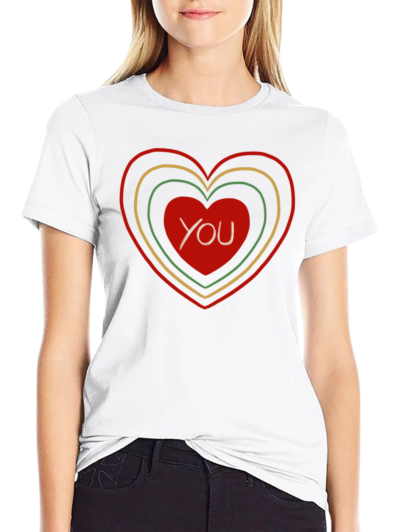Heart You Graphic Tee - Love & Affection T-Shirt