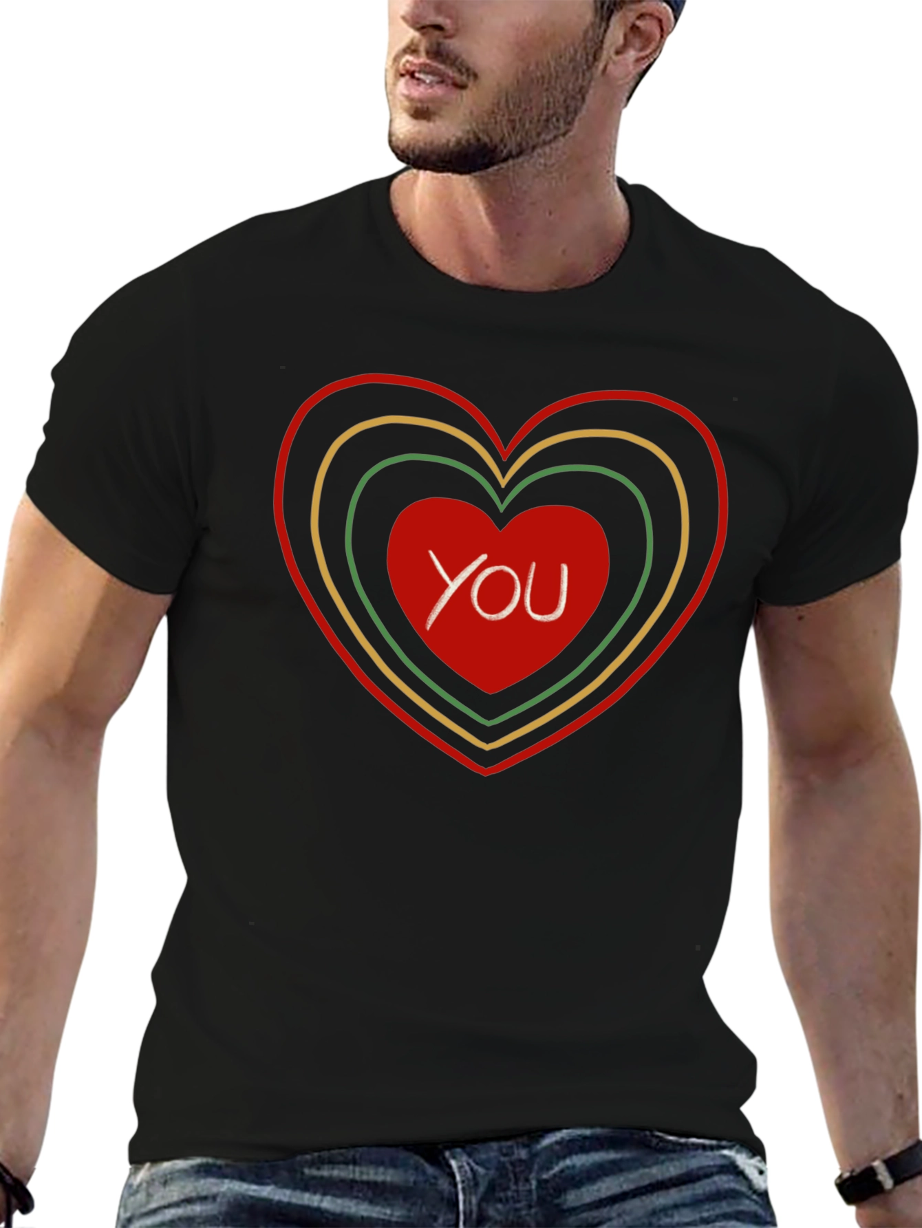 Heart You Graphic Tee - Love & Affection T-Shirt