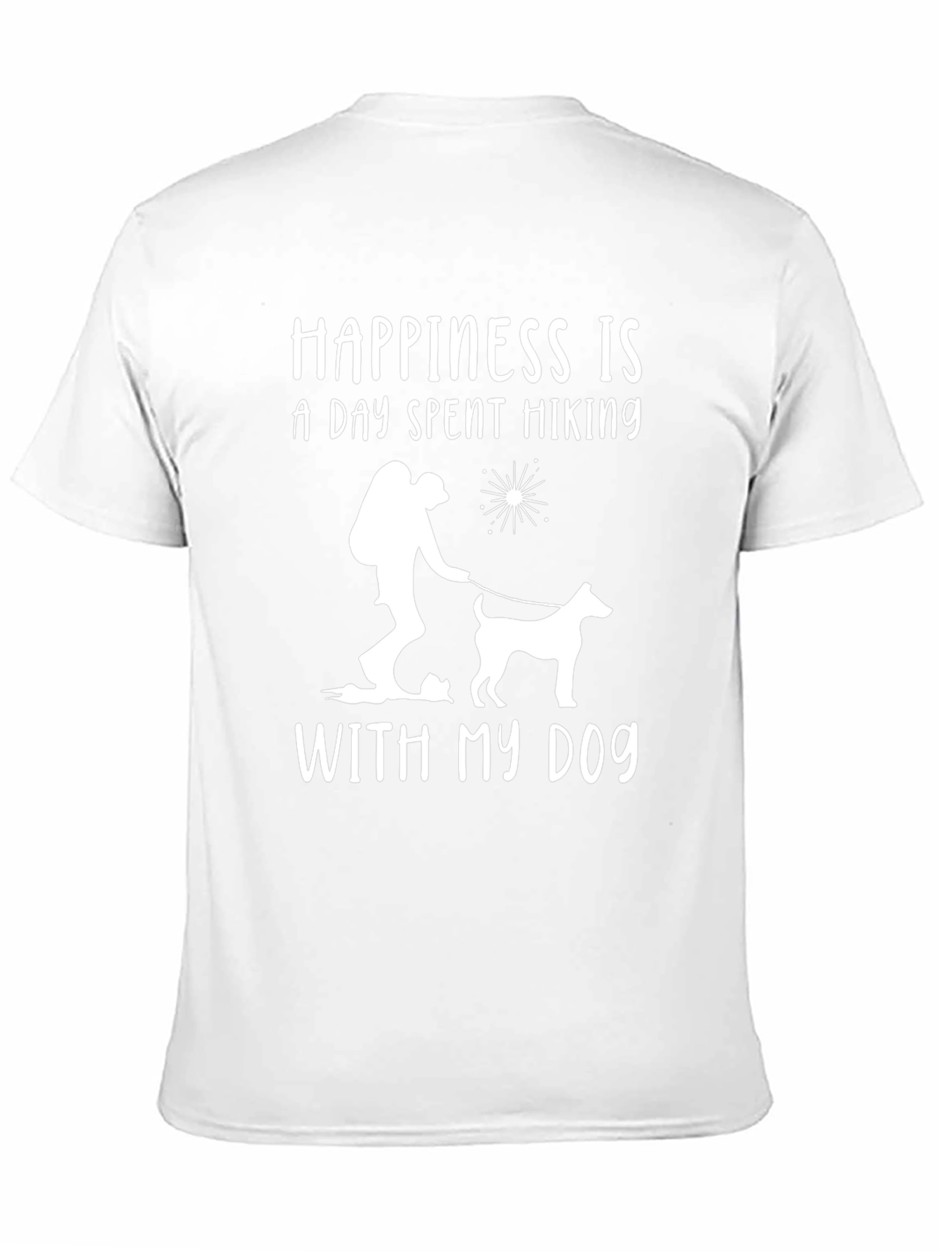 Happiness is Hiking with My Dog T-Shirt