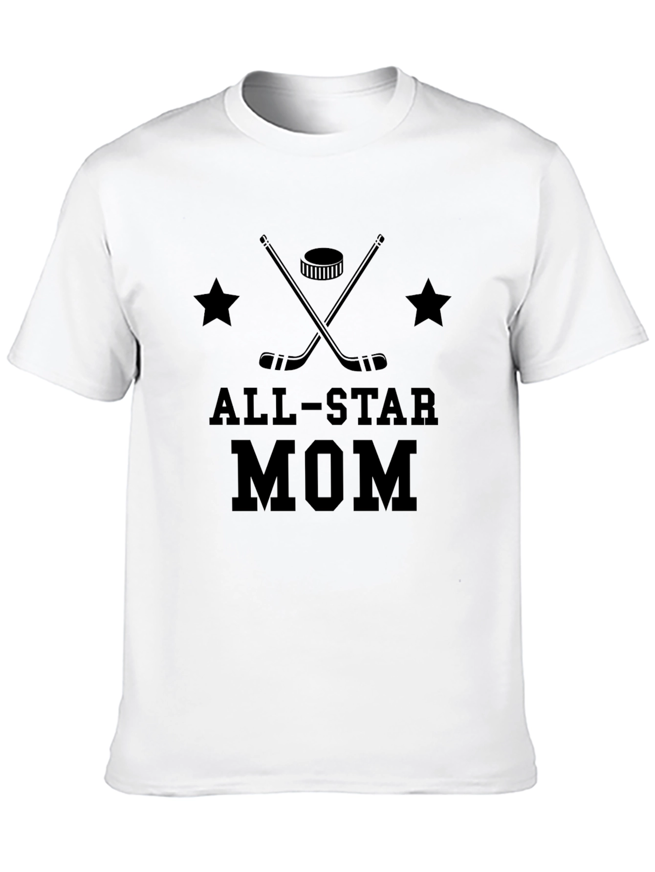 All-Star Mom T-Shirt Hockey Design