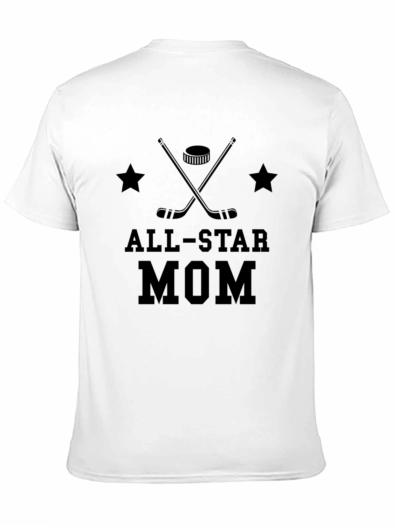 All-Star Mom T-Shirt Hockey Design
