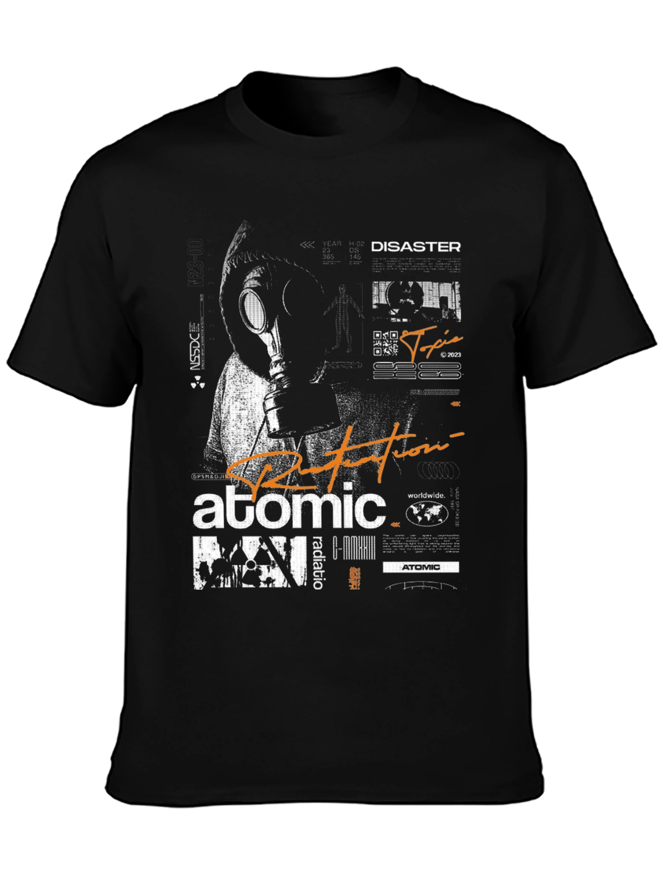 Atomic Disaster Graphic Tee - Black T-Shirt