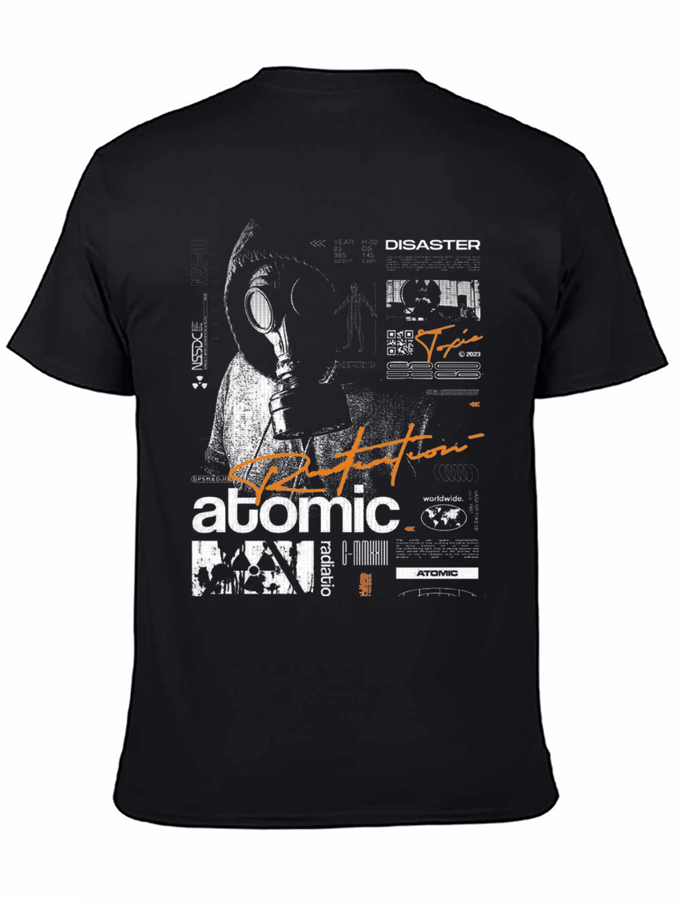 Atomic Disaster Graphic Tee - Black T-Shirt