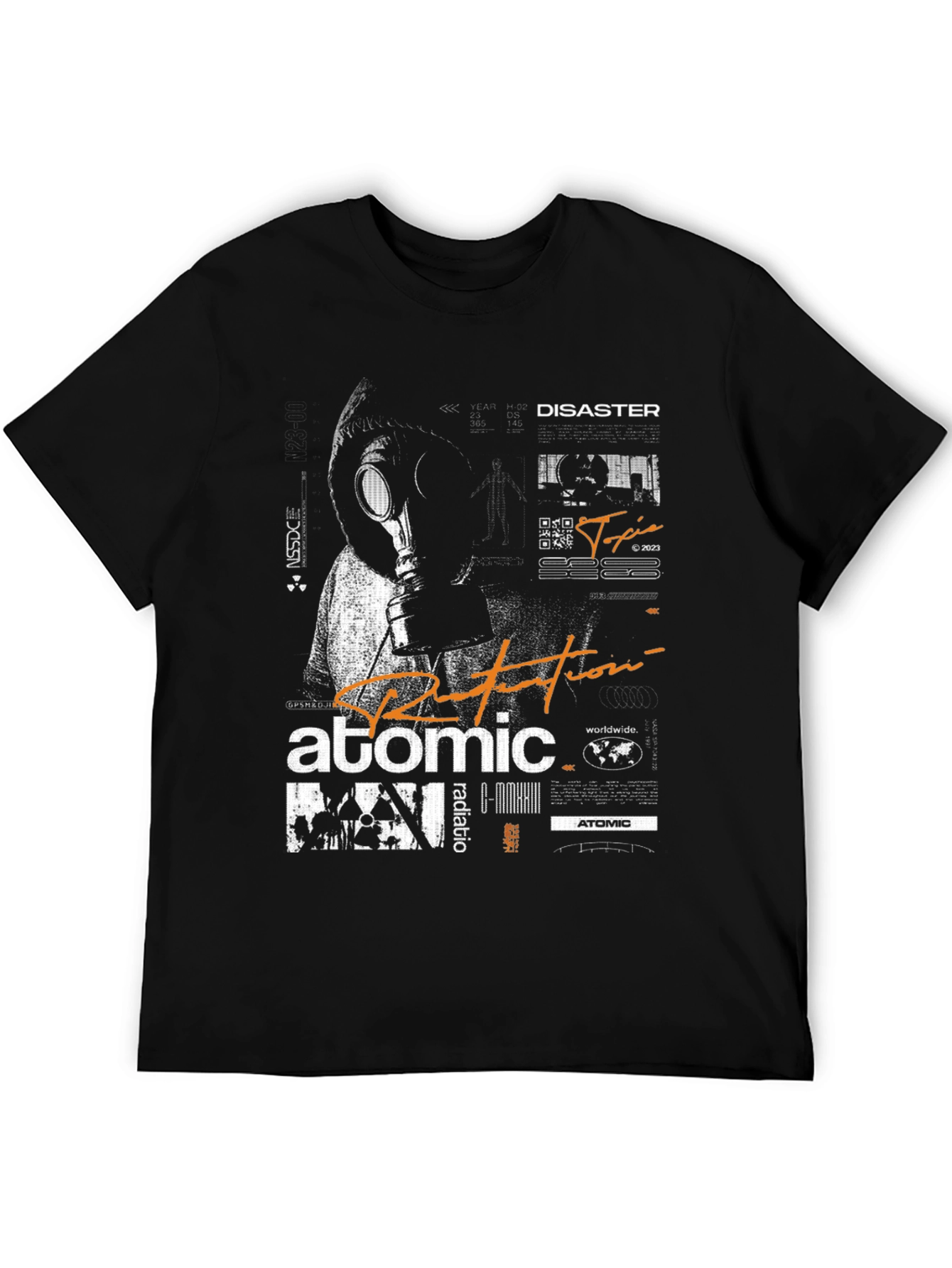 Atomic Disaster Graphic Tee - Black T-Shirt