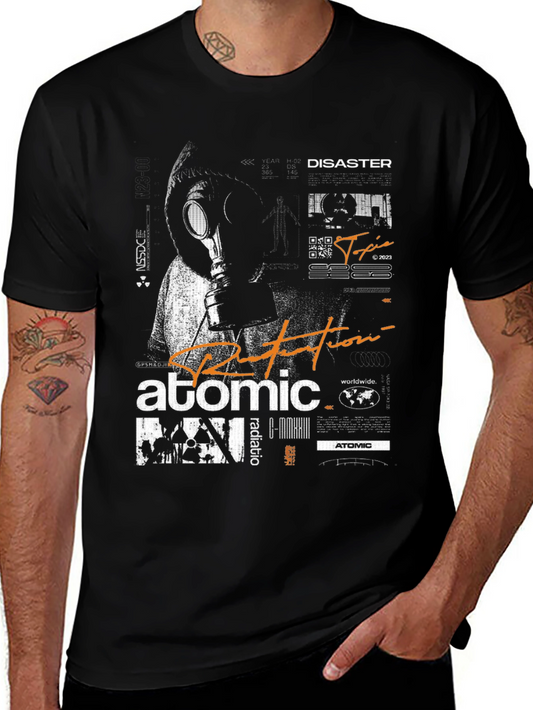 Atomic Disaster Graphic Tee - Black T-Shirt