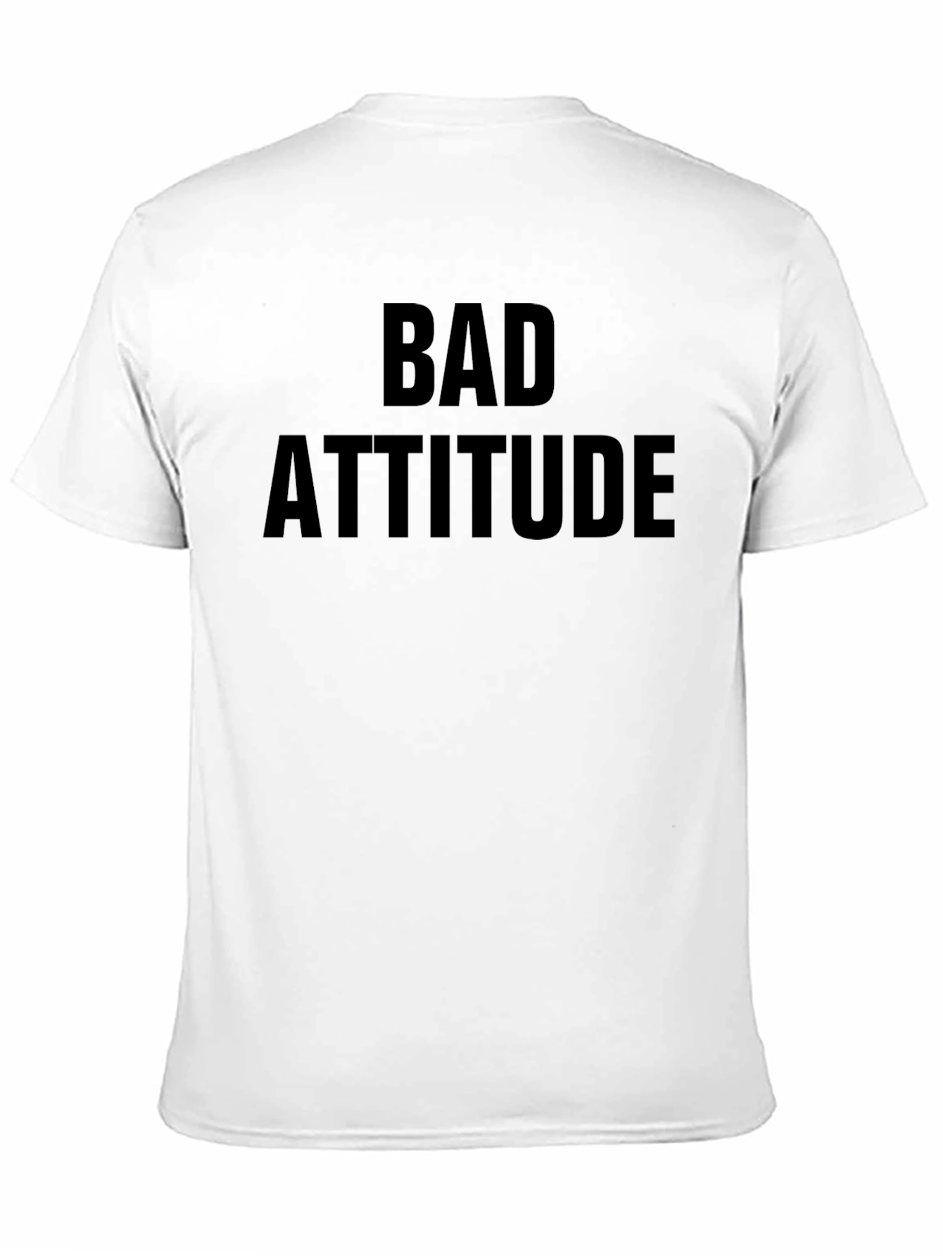 Bad Attitude Black Graphic Tee