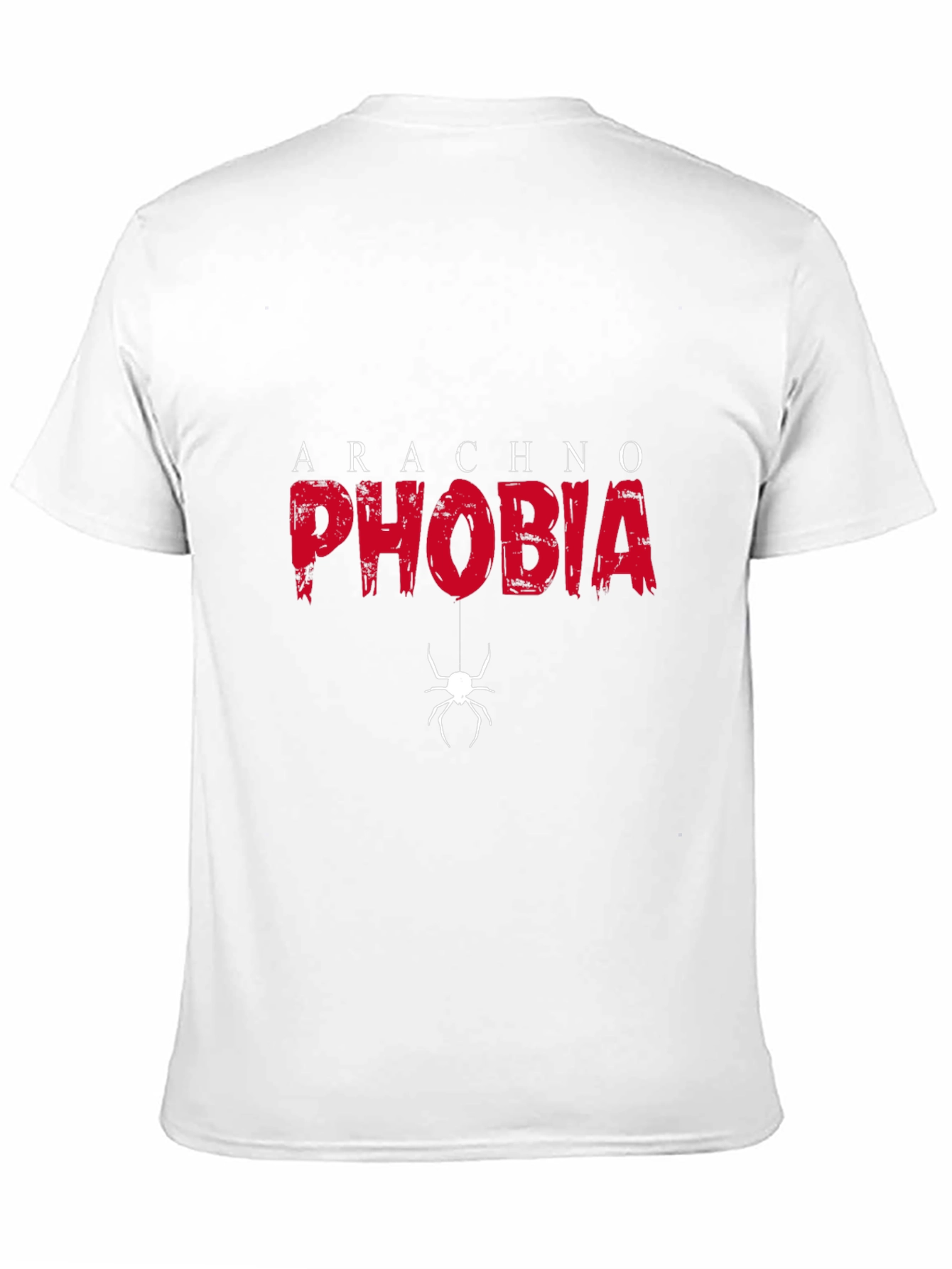 Arachnophobia Graphic Tee - Black Cotton T-Shirt