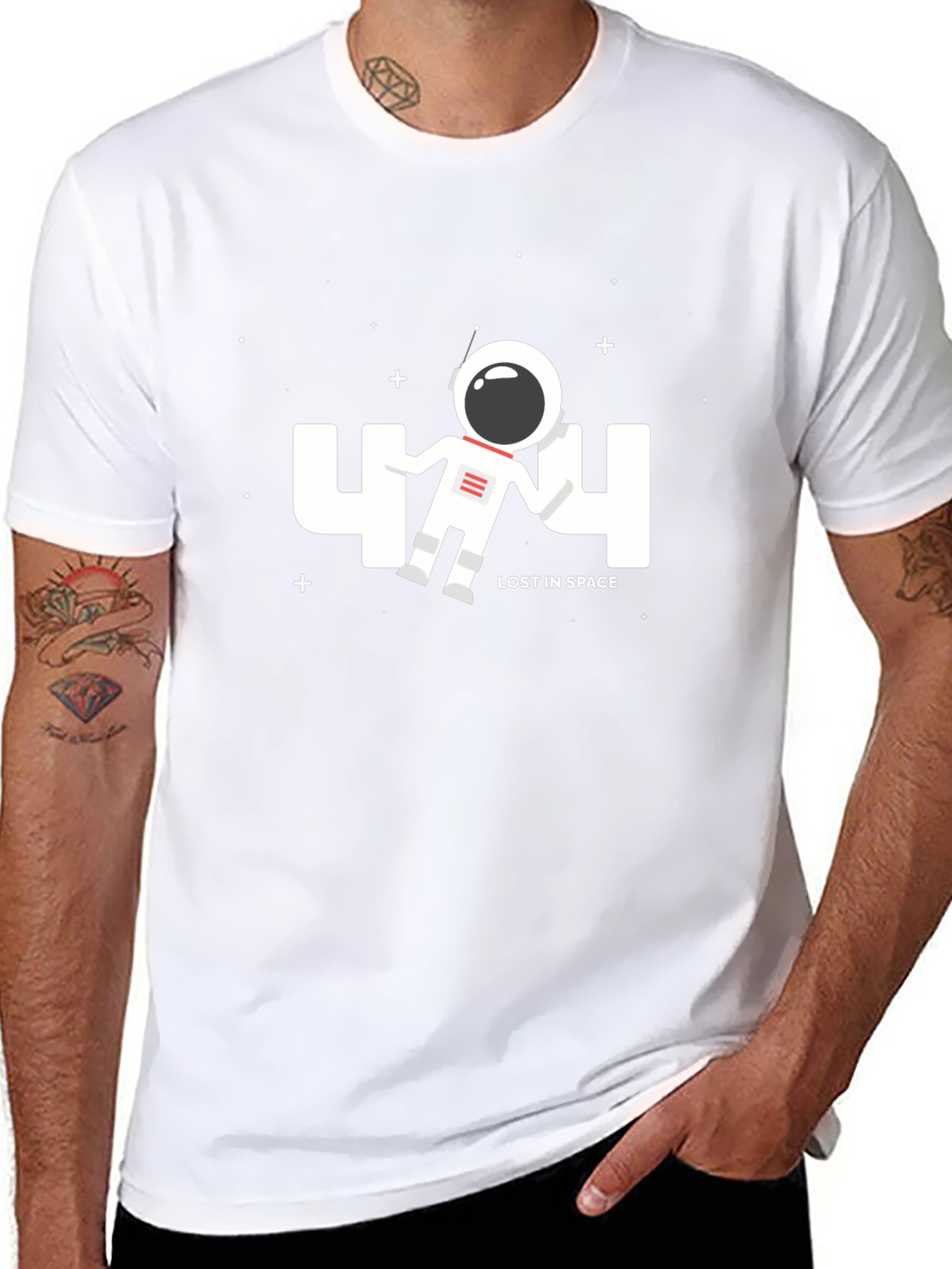 404 Lost in Space Graphic T-Shirt