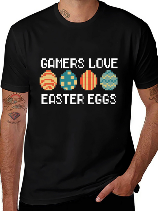 Gamers Love Easter Eggs T-Shirt