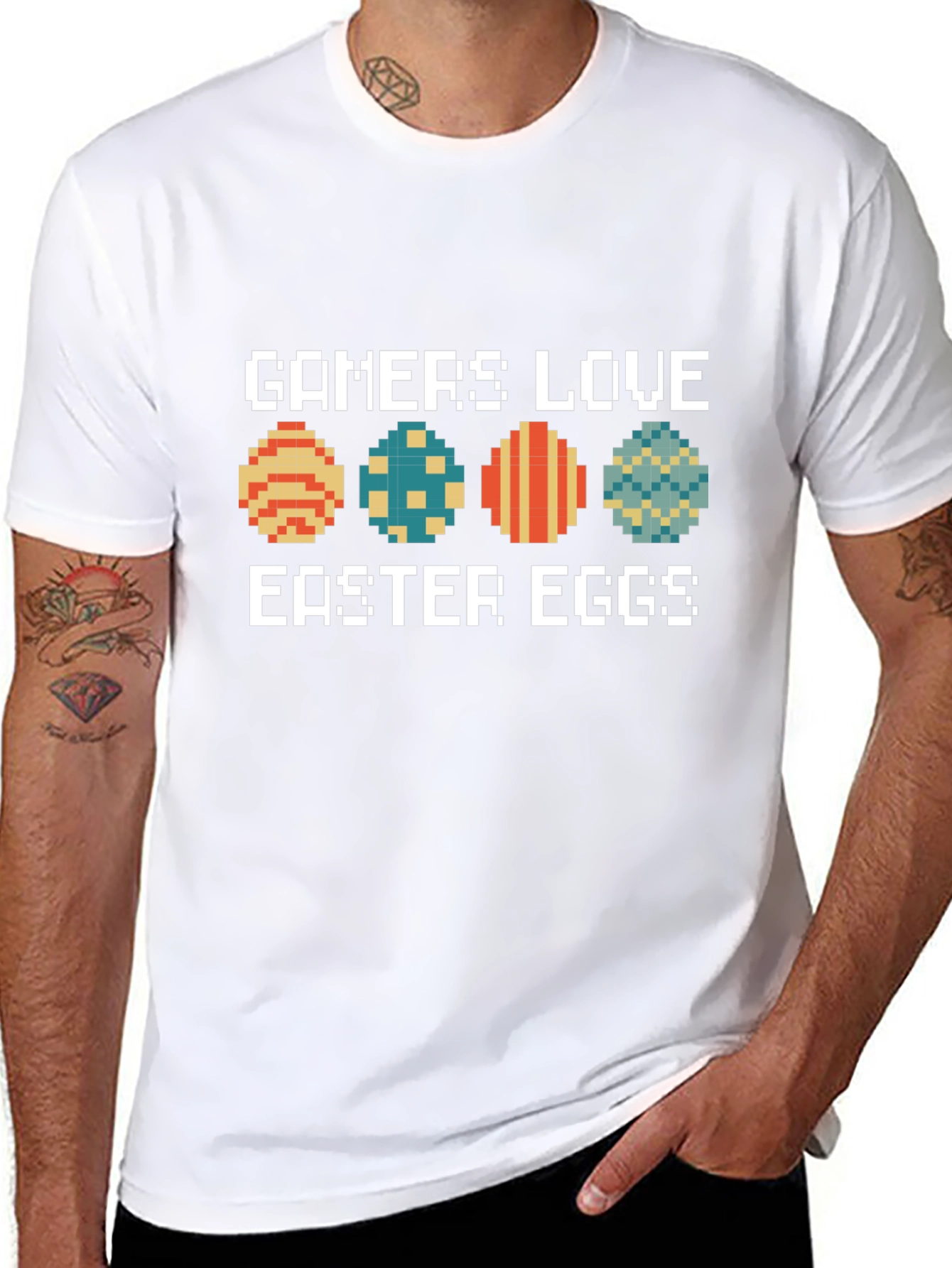 Gamers Love Easter Eggs T-Shirt
