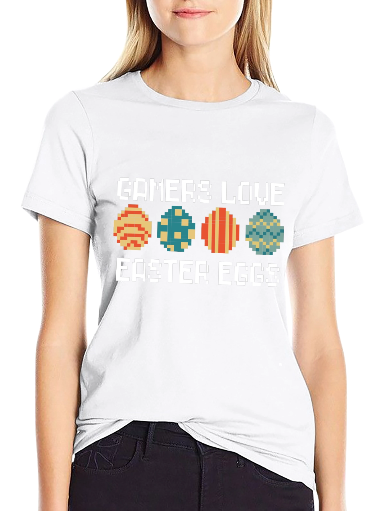 Gamers Love Easter Eggs T-Shirt