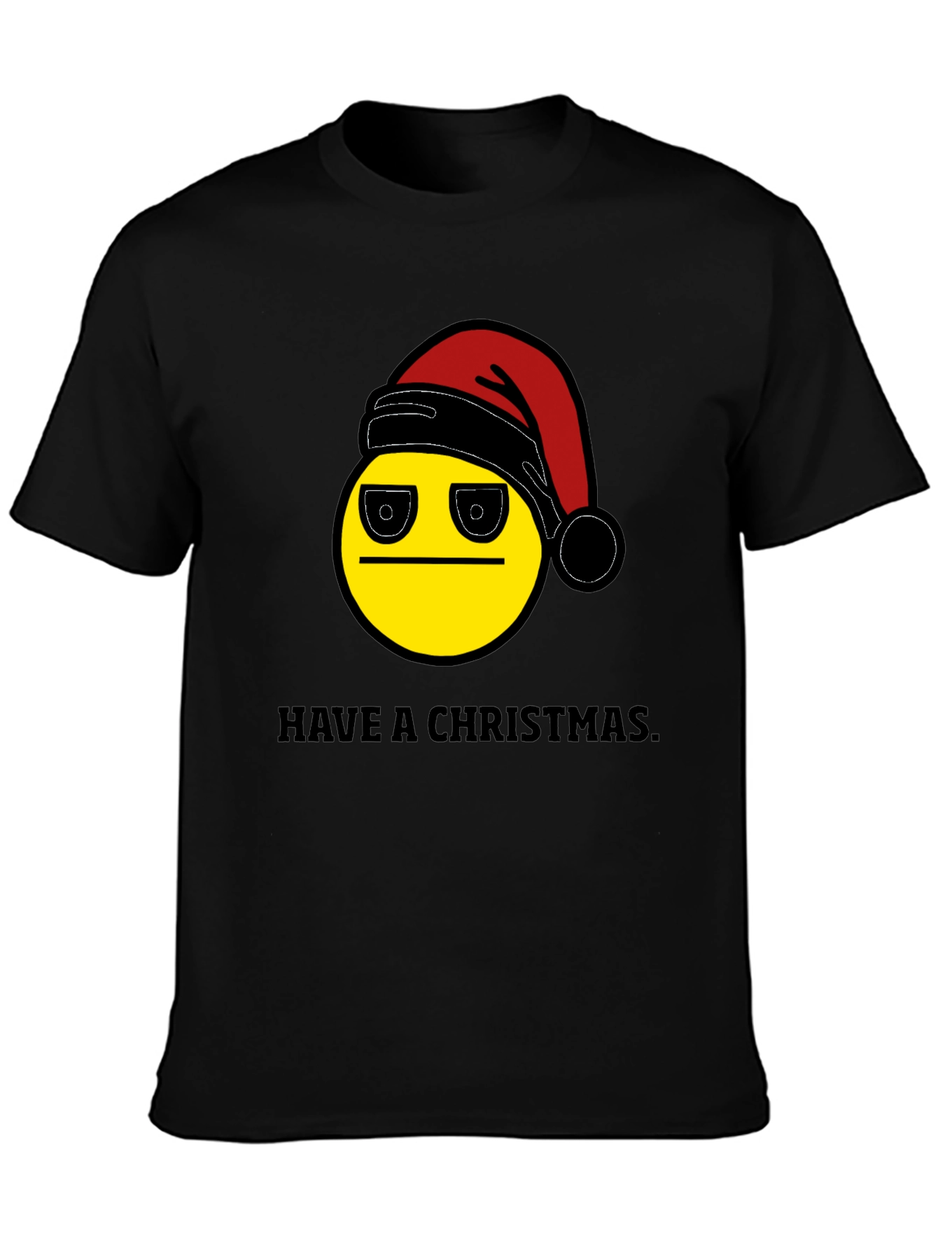 Have A Christmas Grumpy Emoji T-Shirt