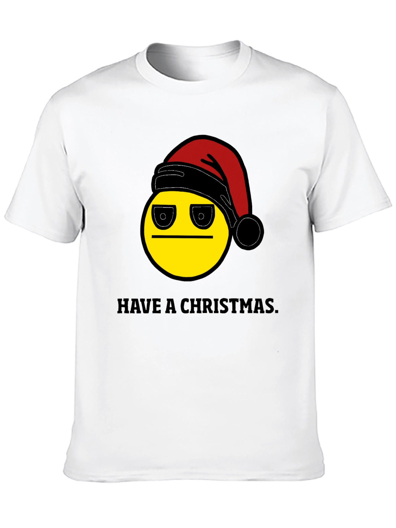 Have A Christmas Grumpy Emoji T-Shirt