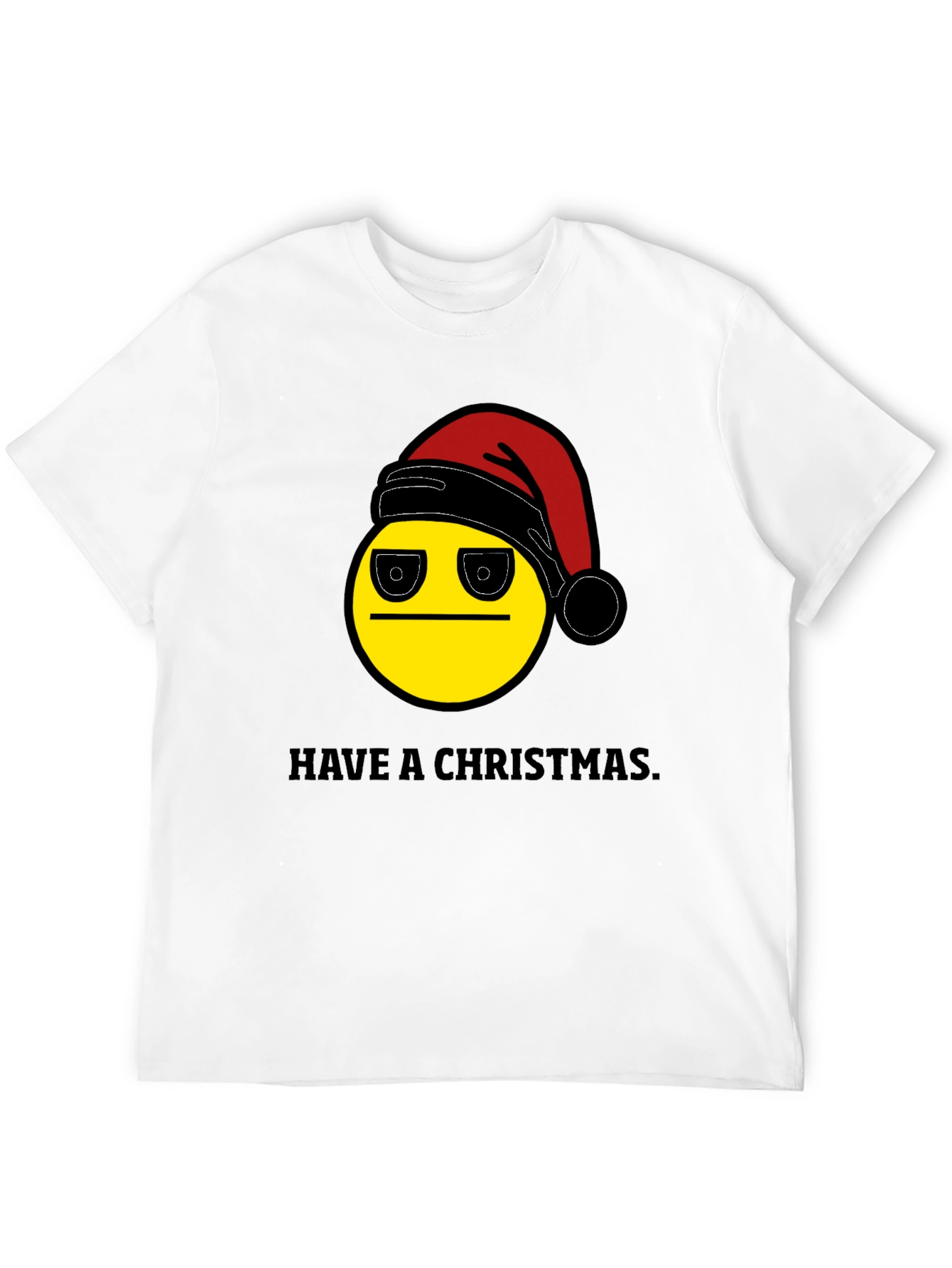 Have A Christmas Grumpy Emoji T-Shirt