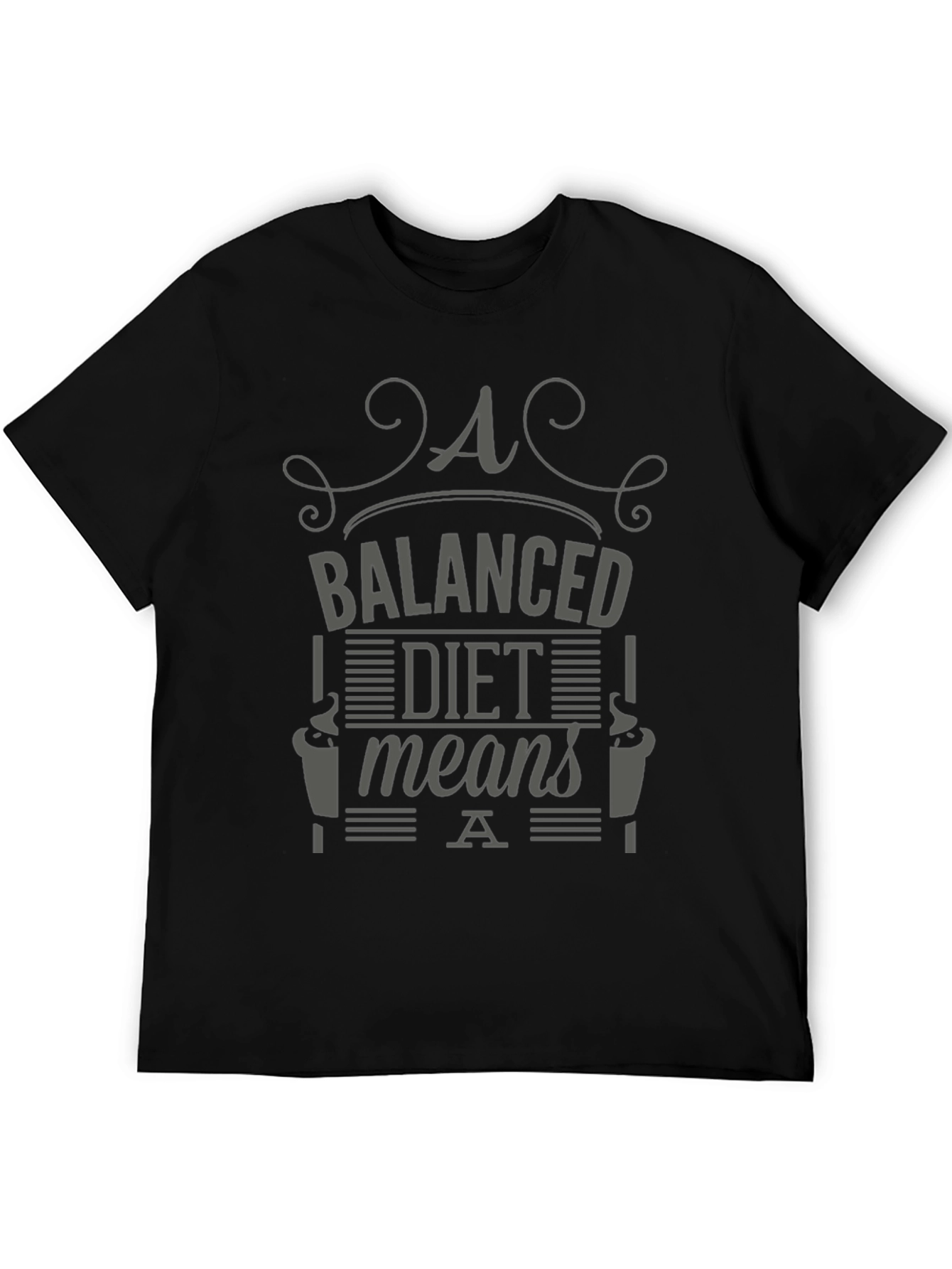 Balanced Diet Coffee T-Shirt - Unisex Graphic Tee