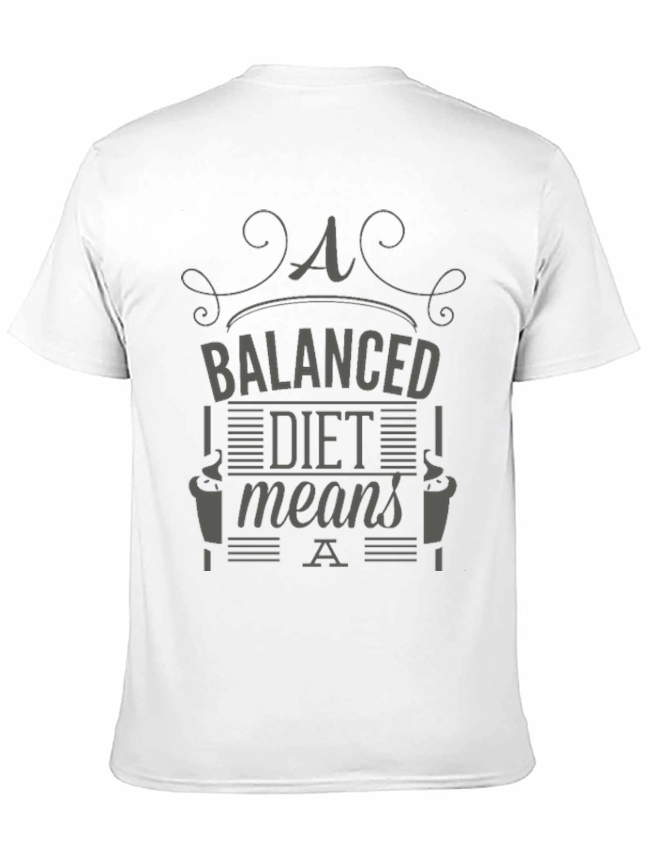 Balanced Diet Coffee T-Shirt - Unisex Graphic Tee