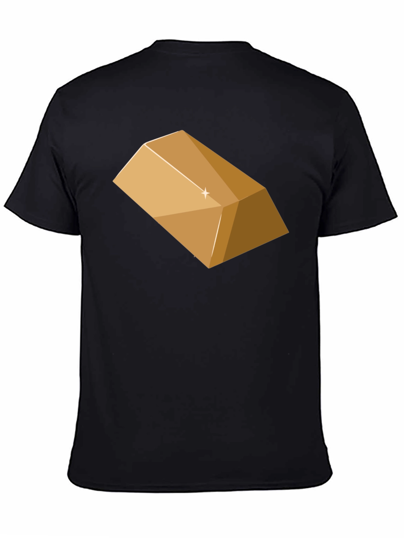Gold Bar Graphic T-Shirt - Mens