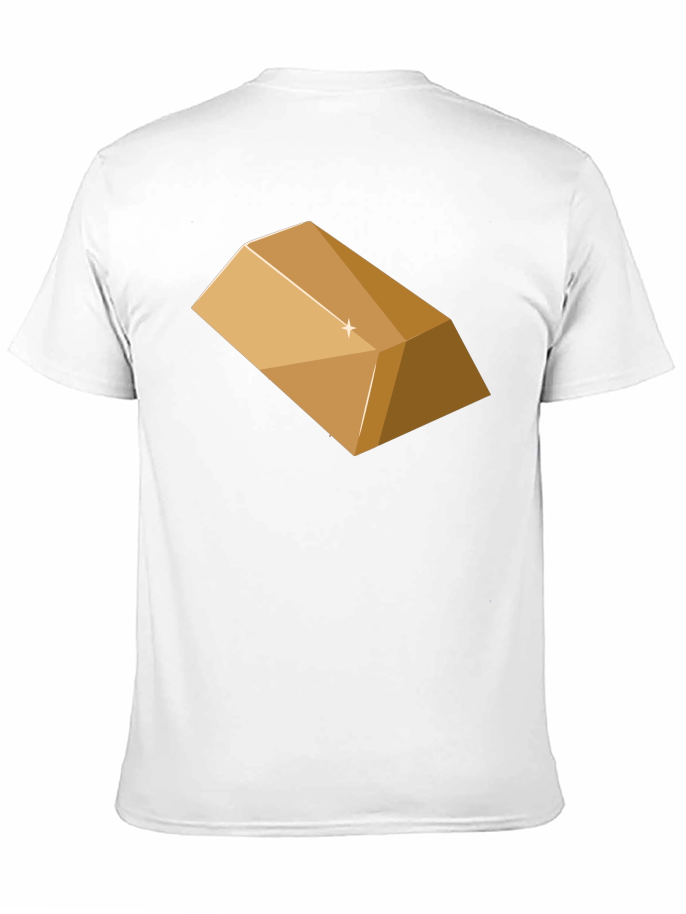 Gold Bar Graphic T-Shirt - Mens