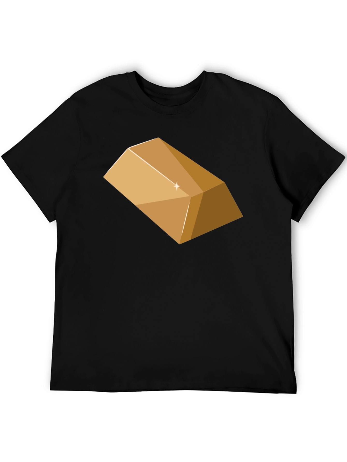 Gold Bar Graphic T-Shirt - Mens