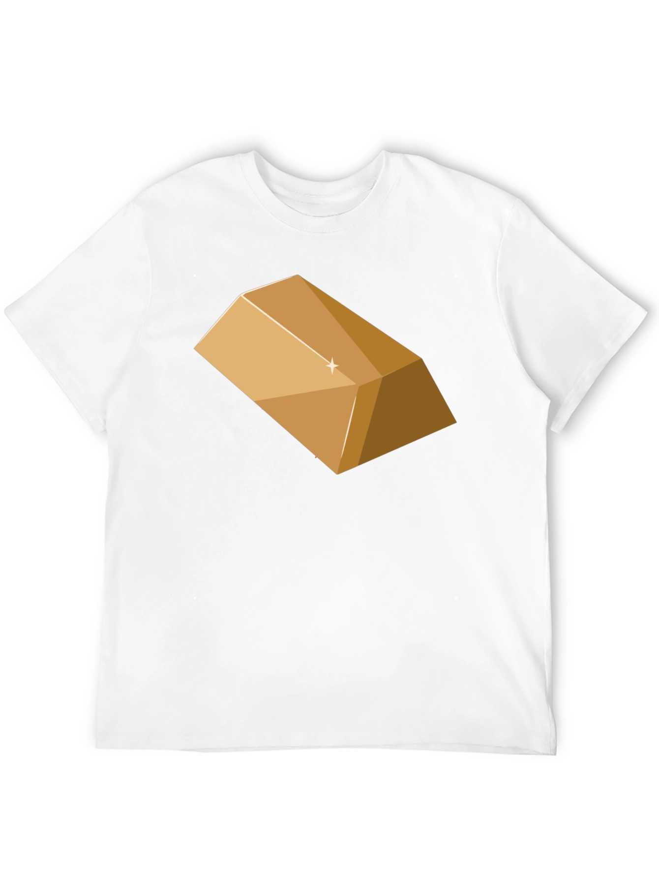 Gold Bar Graphic T-Shirt - Mens