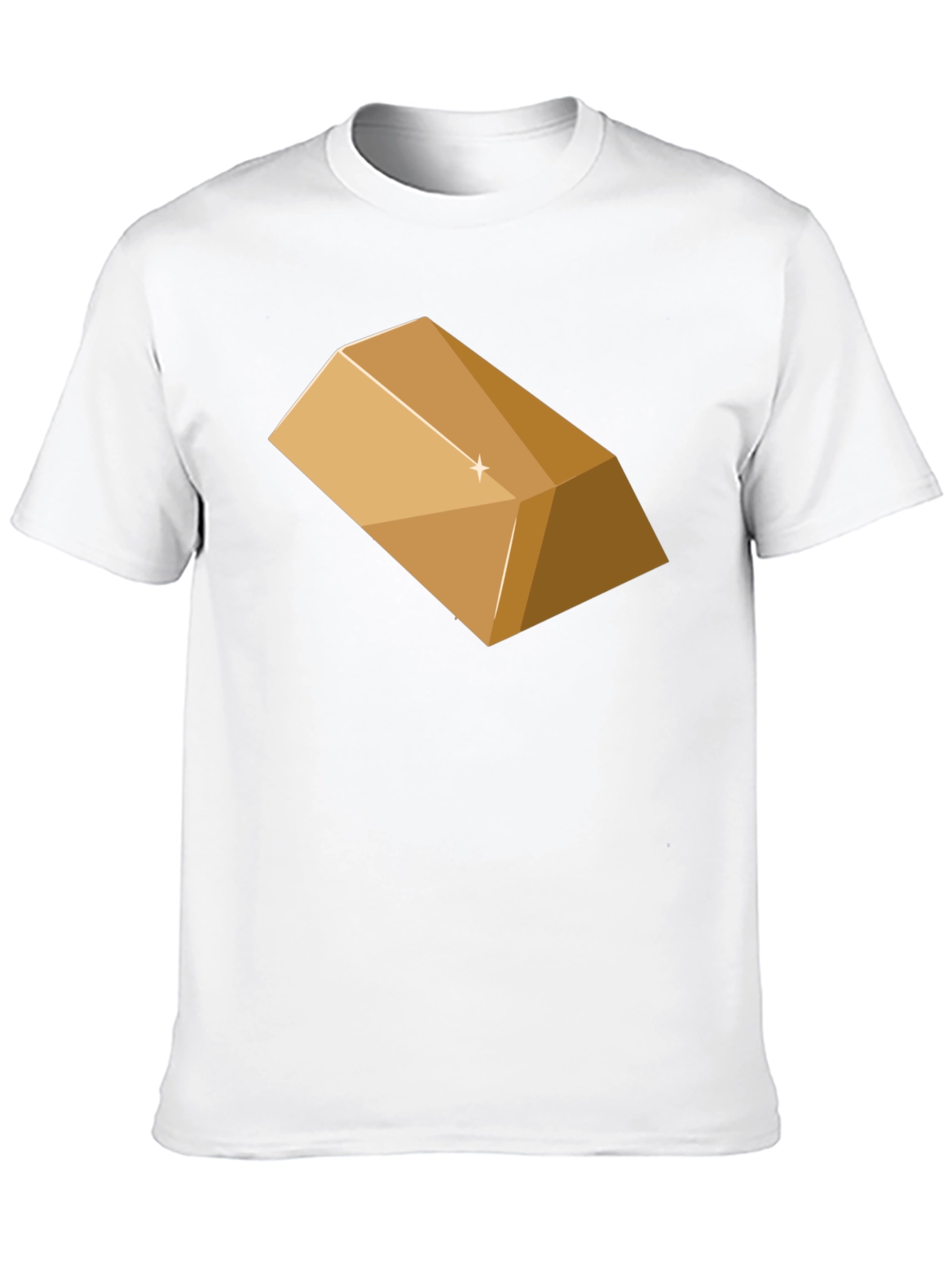 Gold Bar Graphic T-Shirt - Mens
