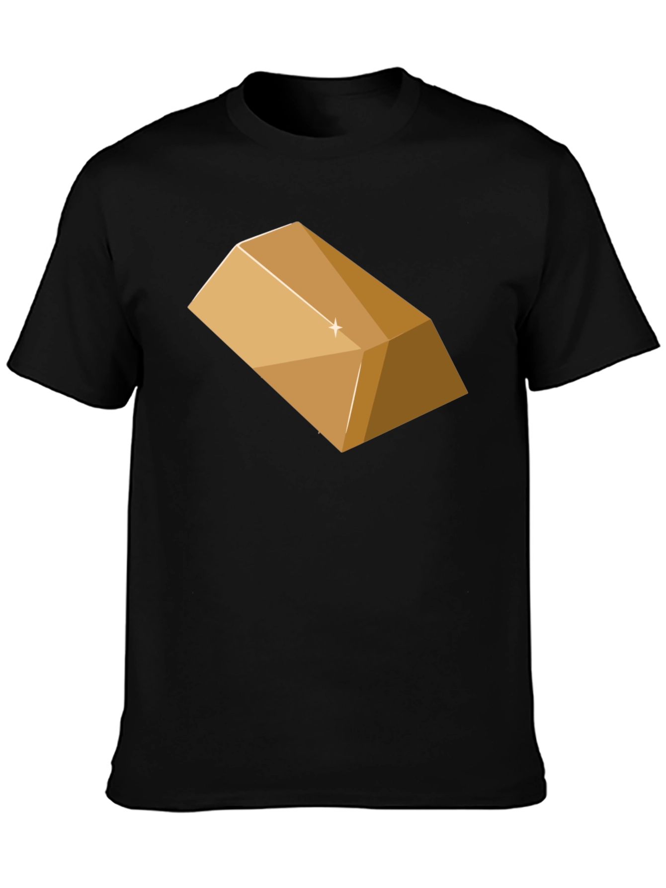 Gold Bar Graphic T-Shirt - Mens
