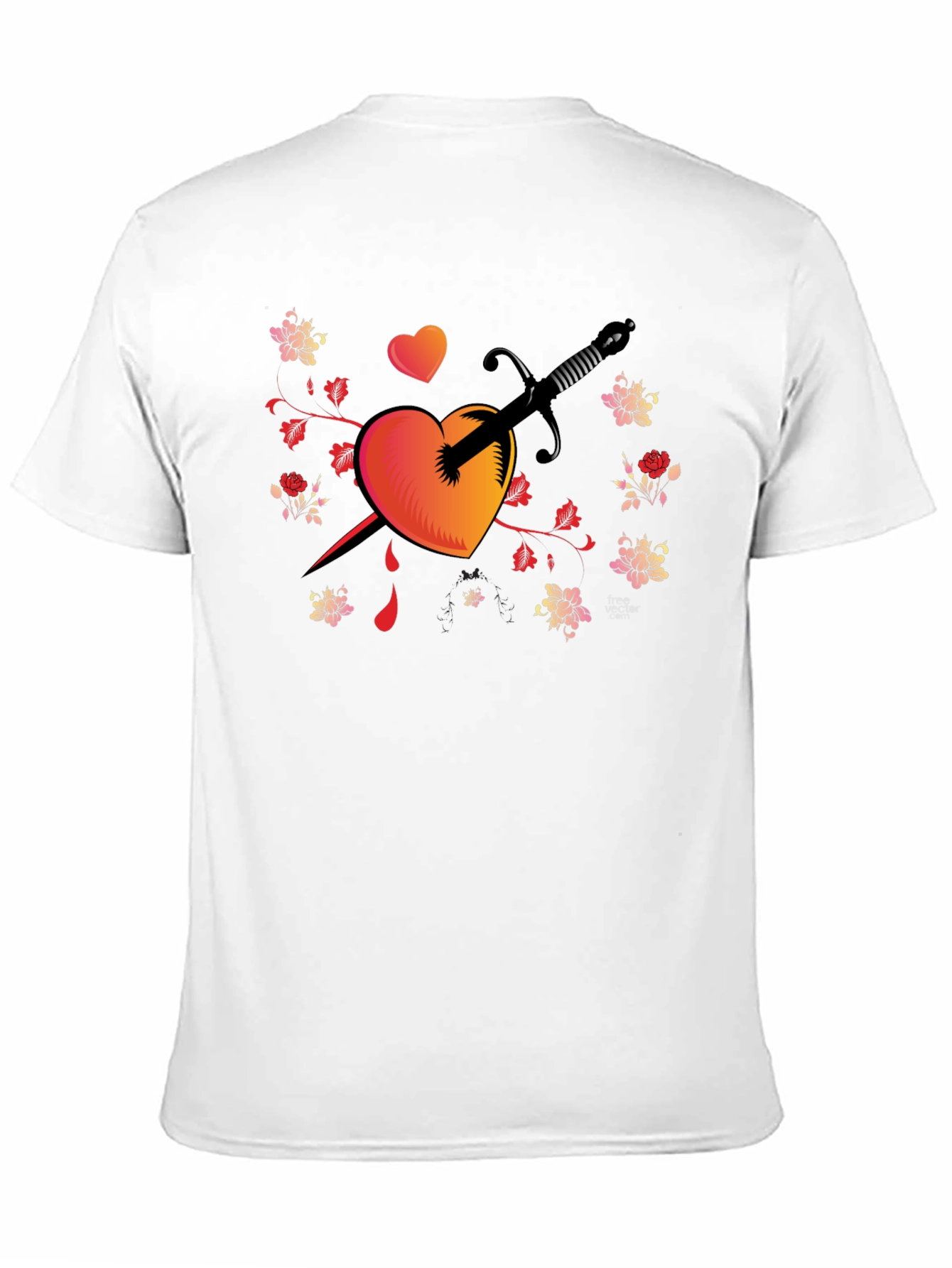 Heart & Dagger Graphic Tee