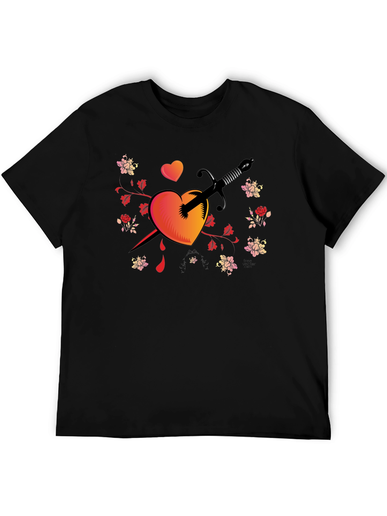 Heart & Dagger Graphic Tee