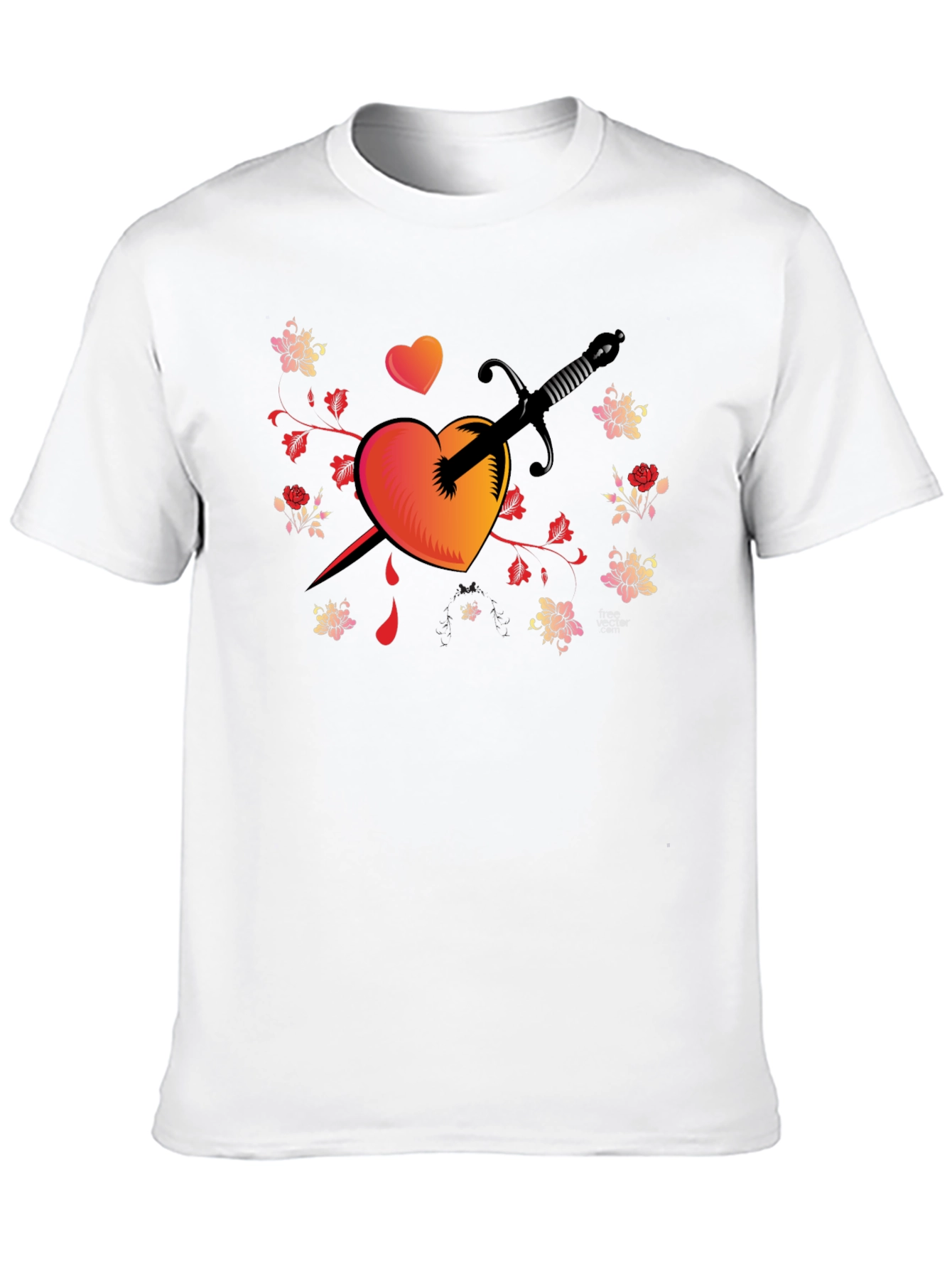 Heart & Dagger Graphic Tee
